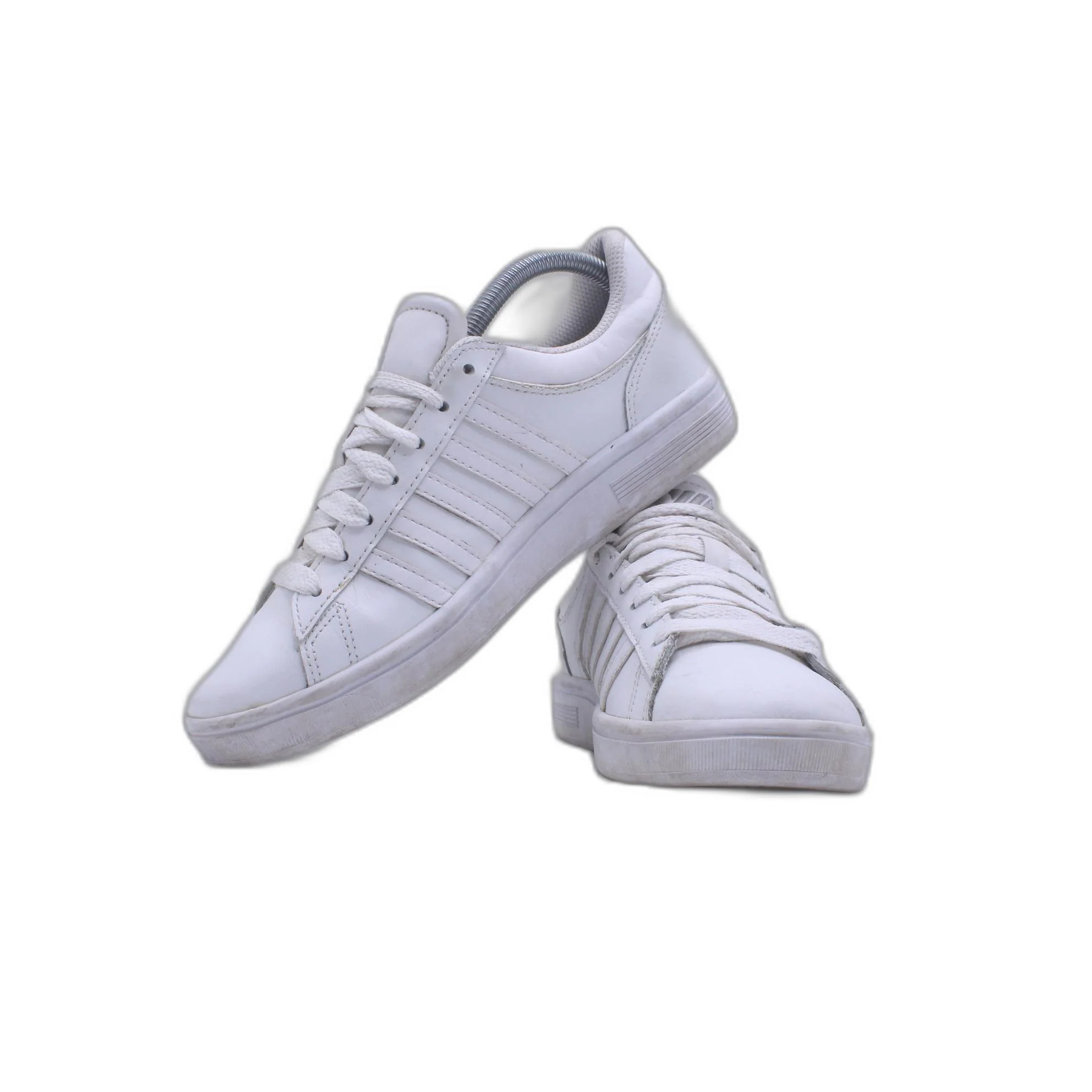 K-Swiss Court Casper White/Corporate Low Sneaker - Image 5