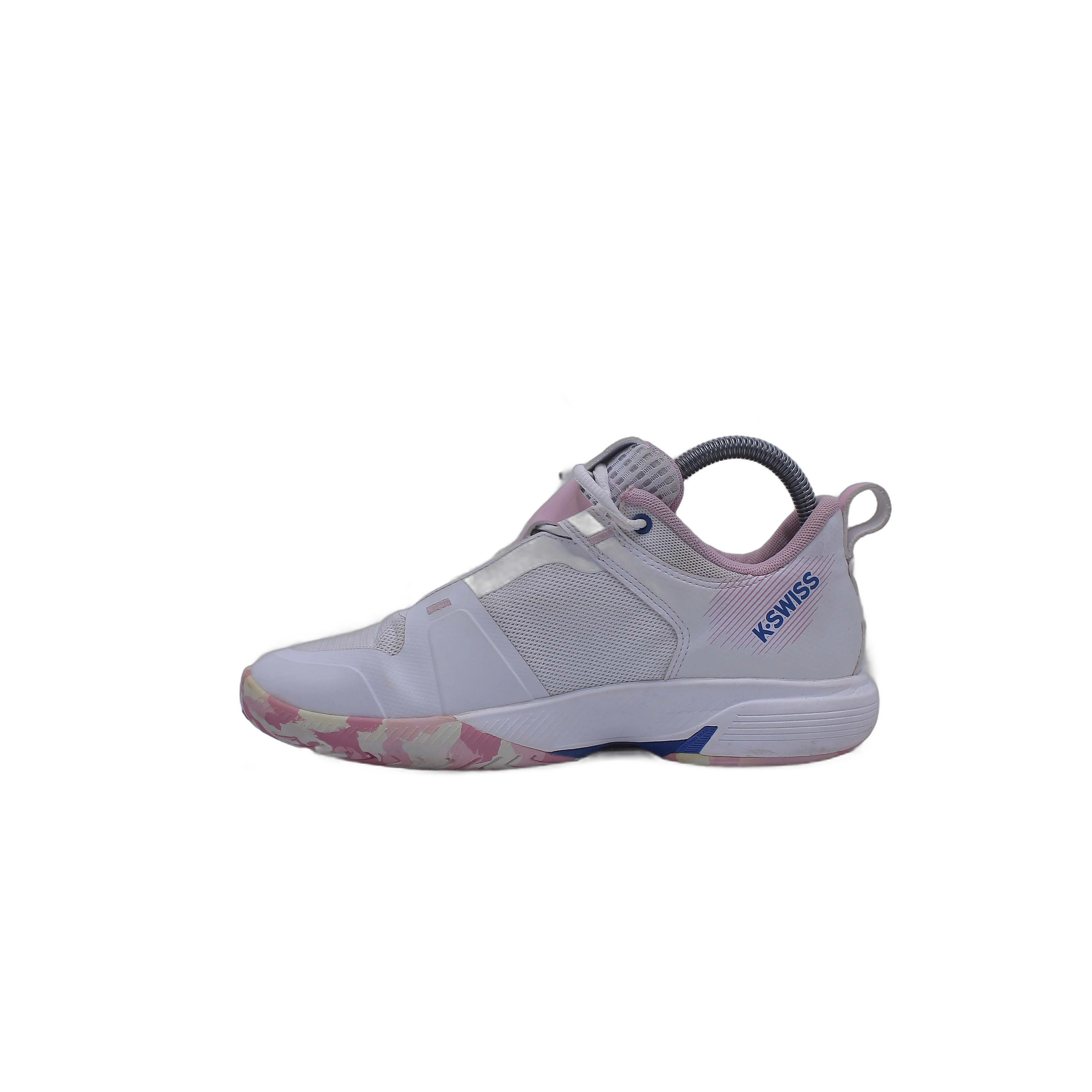 K-Swiss White & Pink Sneakers - Image 2