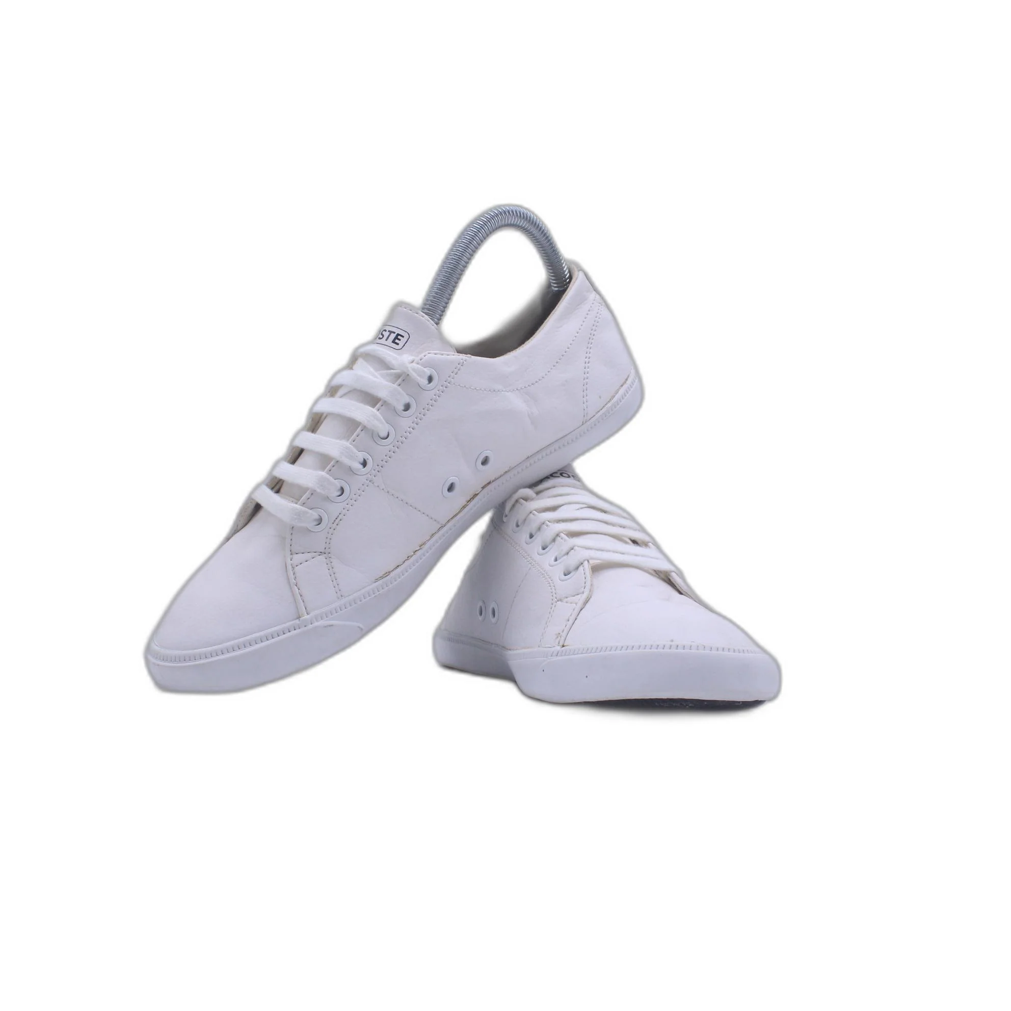 Lacoste White Casual Shoe - Image 5
