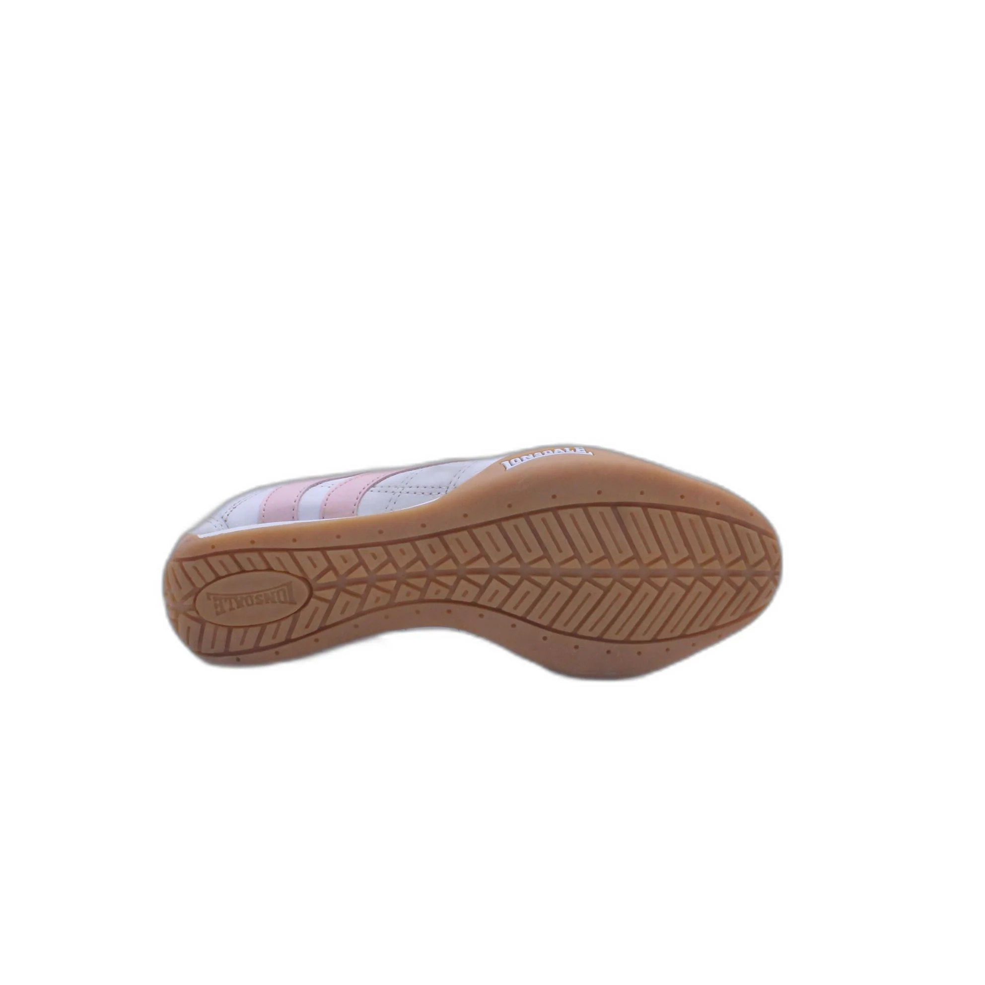 Lonsdale Badminton Off White Pink Fashion Sneaker - Image 3