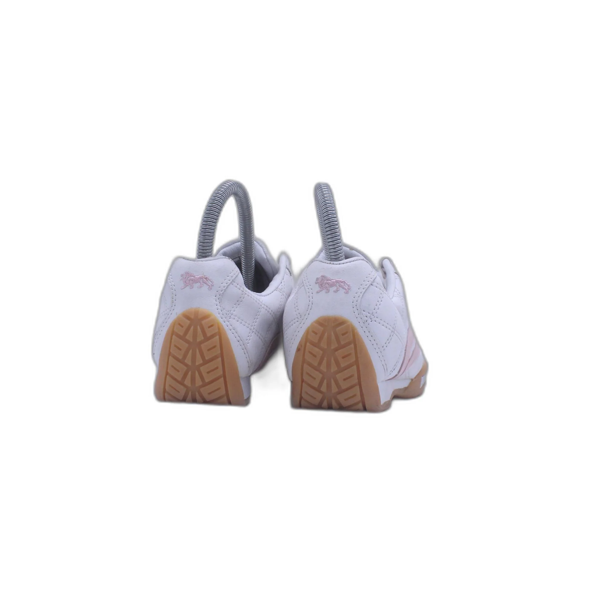 Lonsdale Badminton Off White Pink Fashion Sneaker - Image 4