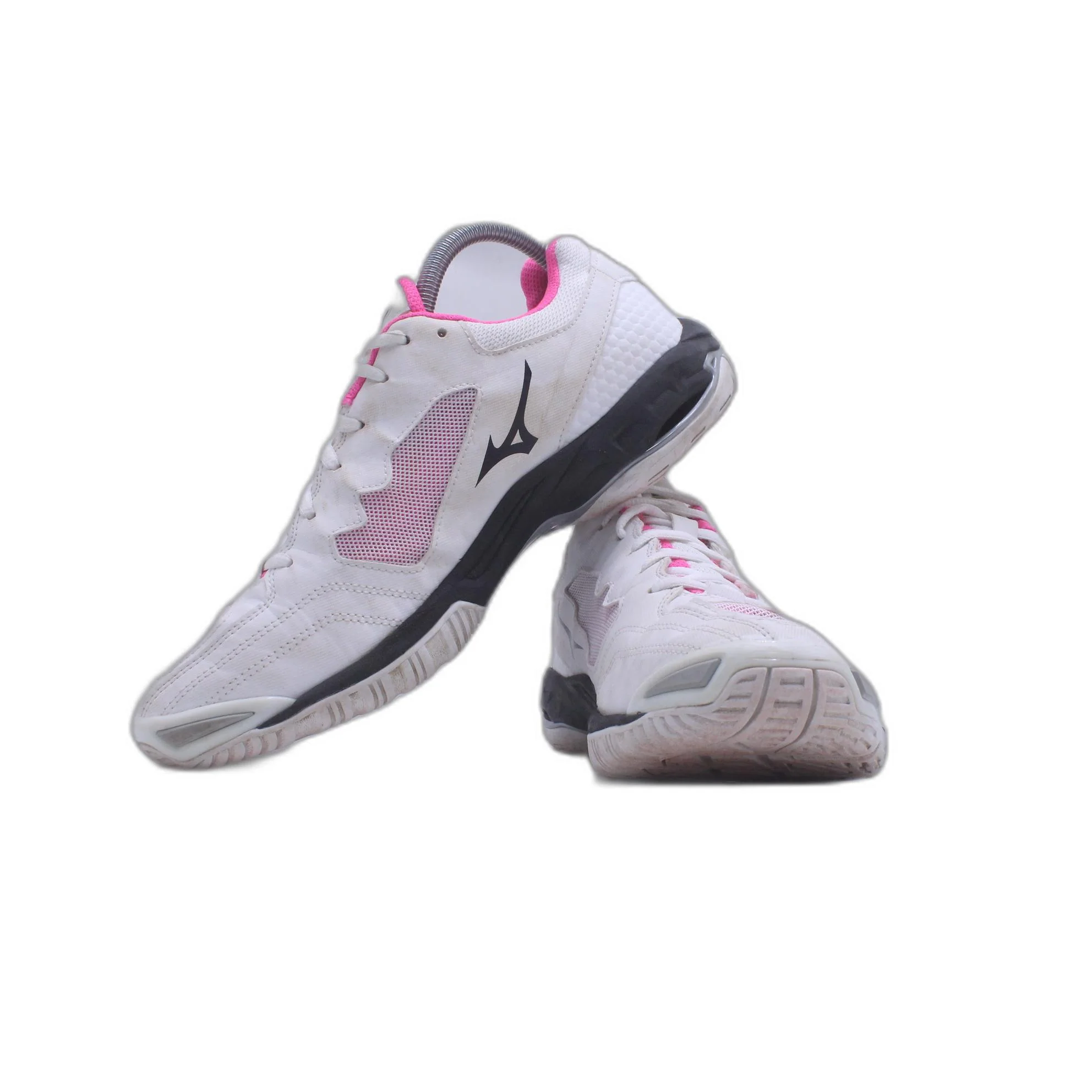 MIZUNO WAVE FANG PRO 71GA2100 50 Width 2E White Gold Badminton Men Shoes - Image 3