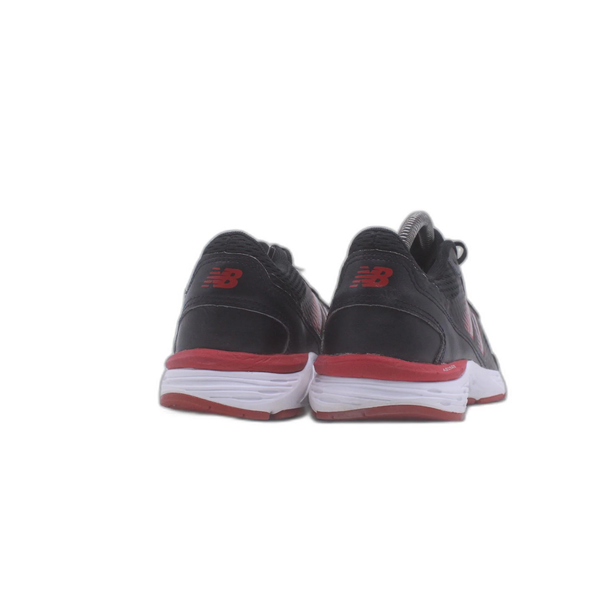 New Balance 680 V6 Black Red Shoe - Image 4