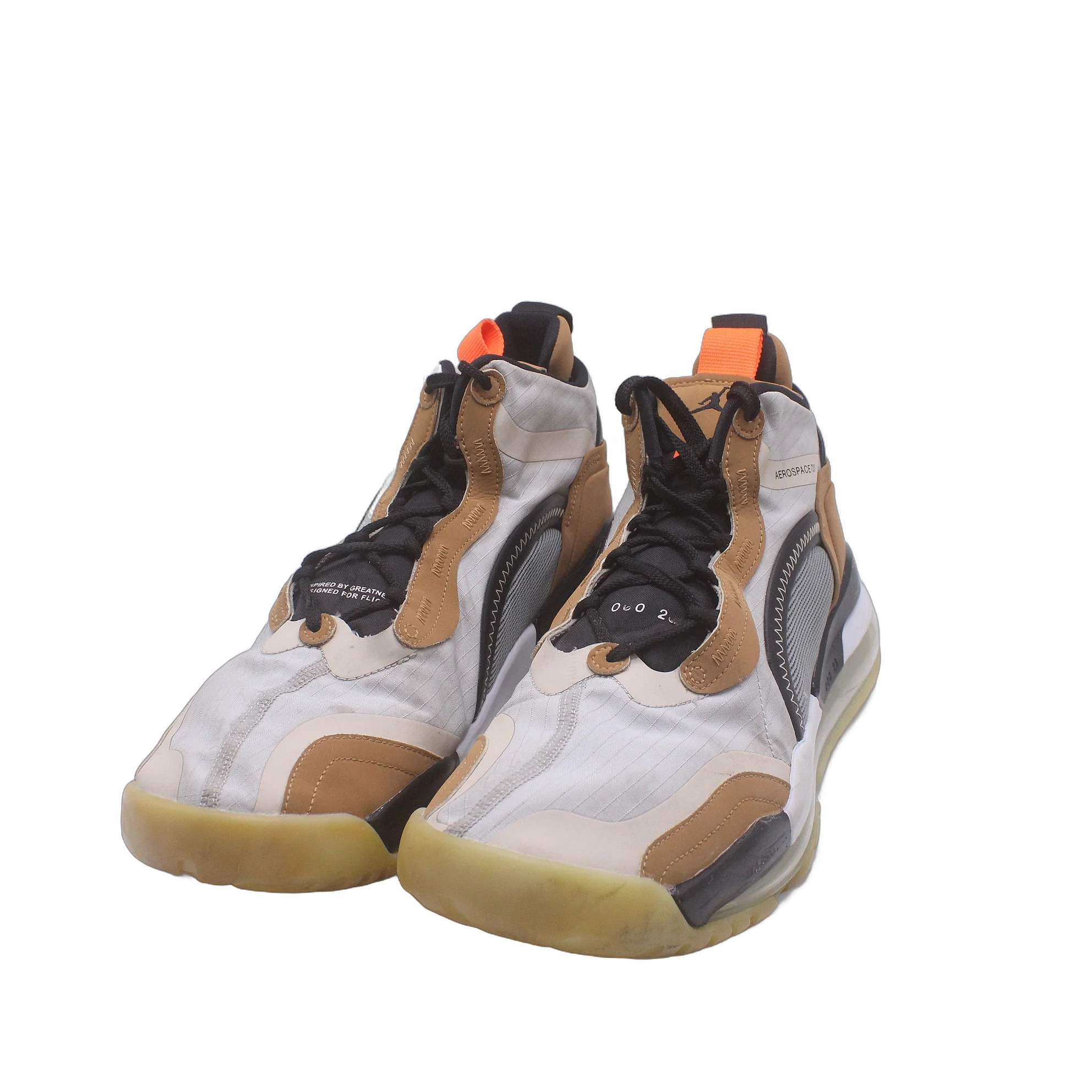 Nike Air Jordan Aerospace 720 Grey Fog Rookie Year Brown Shoe - Image 5