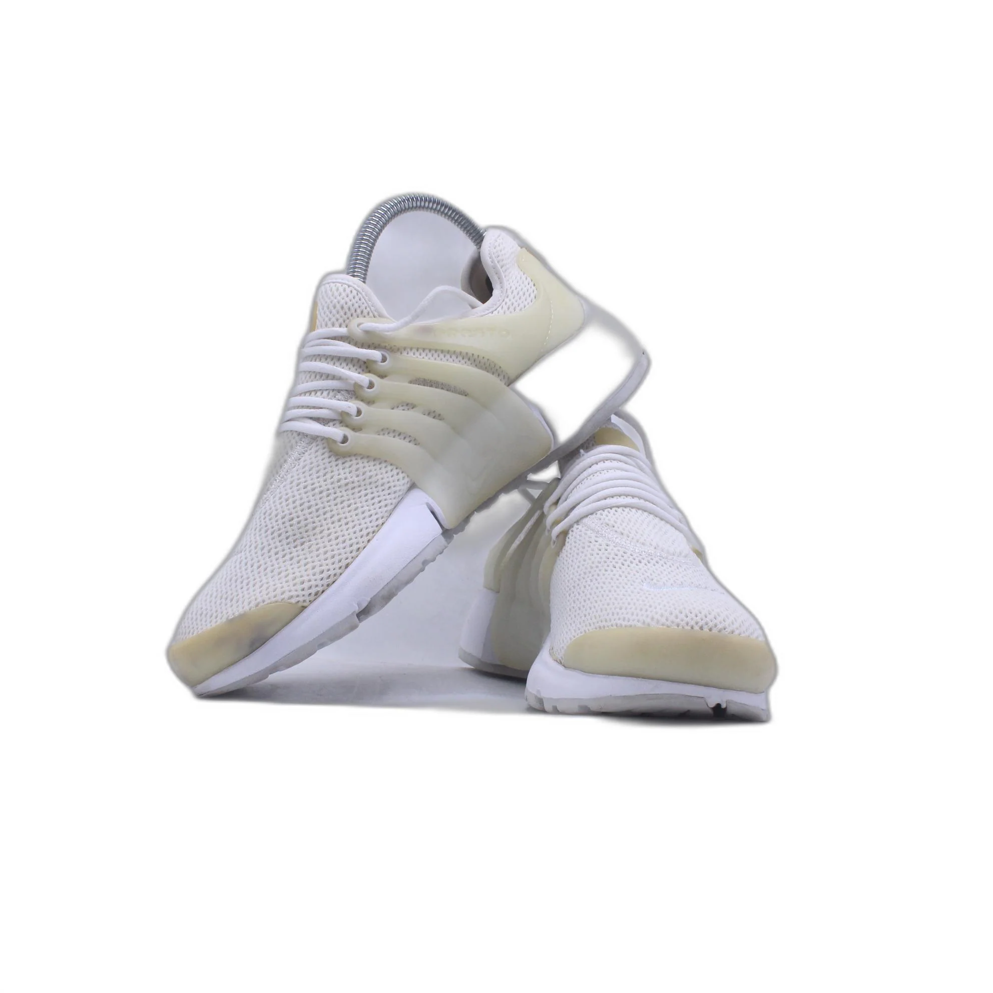 NIKE AIR PRESTO ESSENTIAL TRIPLE WHITE SNEAKER - Image 5