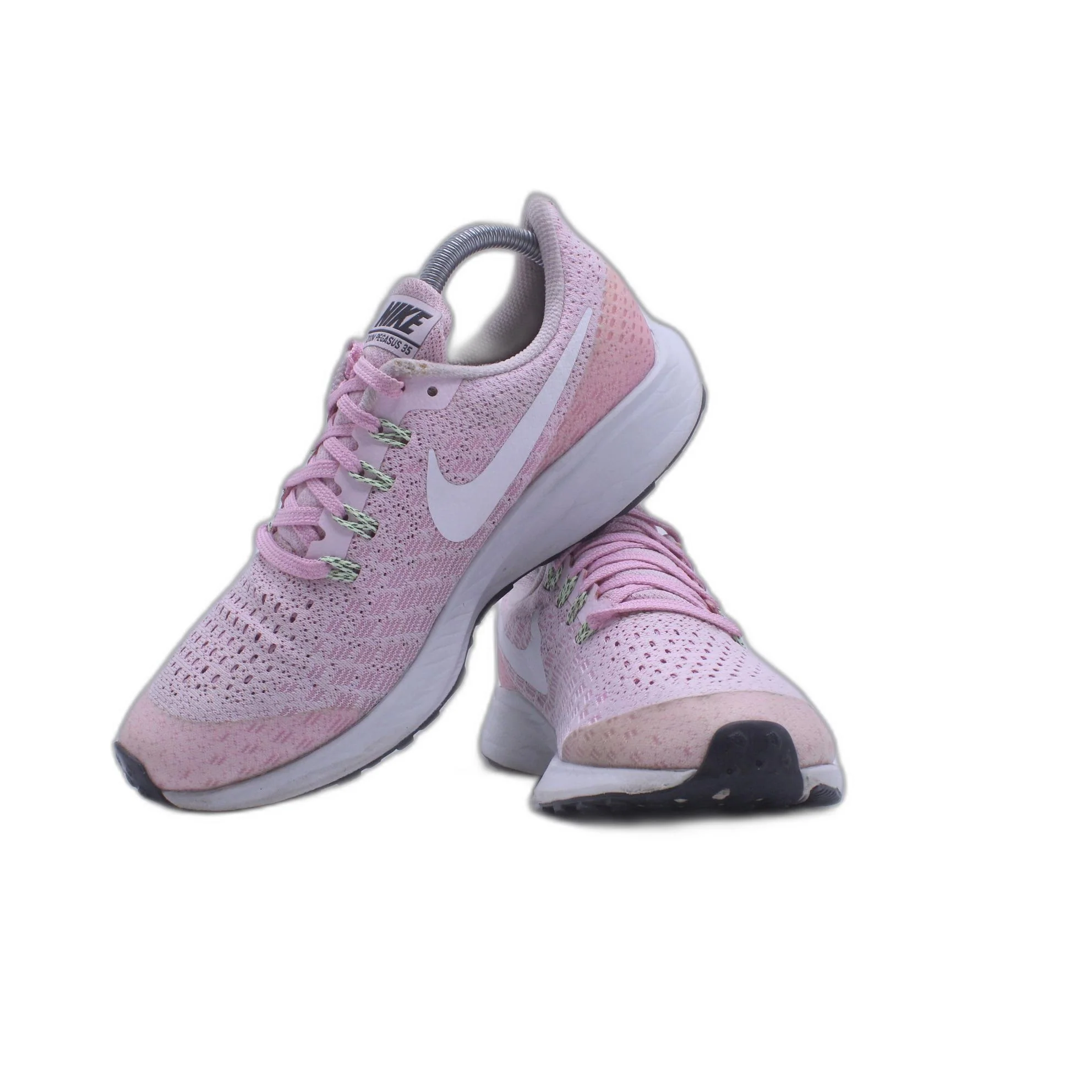 NIKE Air Zoom Pegasus 35 GS Pink Foam White Girl AH3481 600 - Image 3