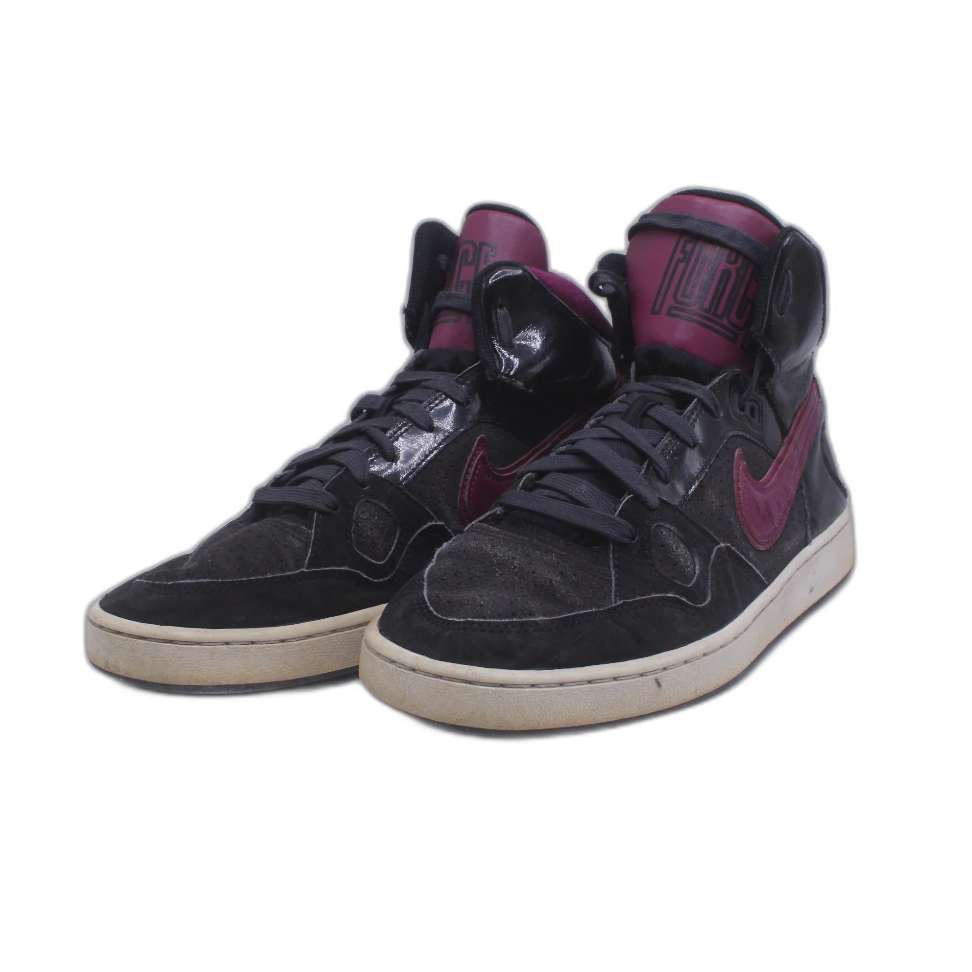 Nike Backboard II Mid Men's Black Basketball Shoe - Image 5