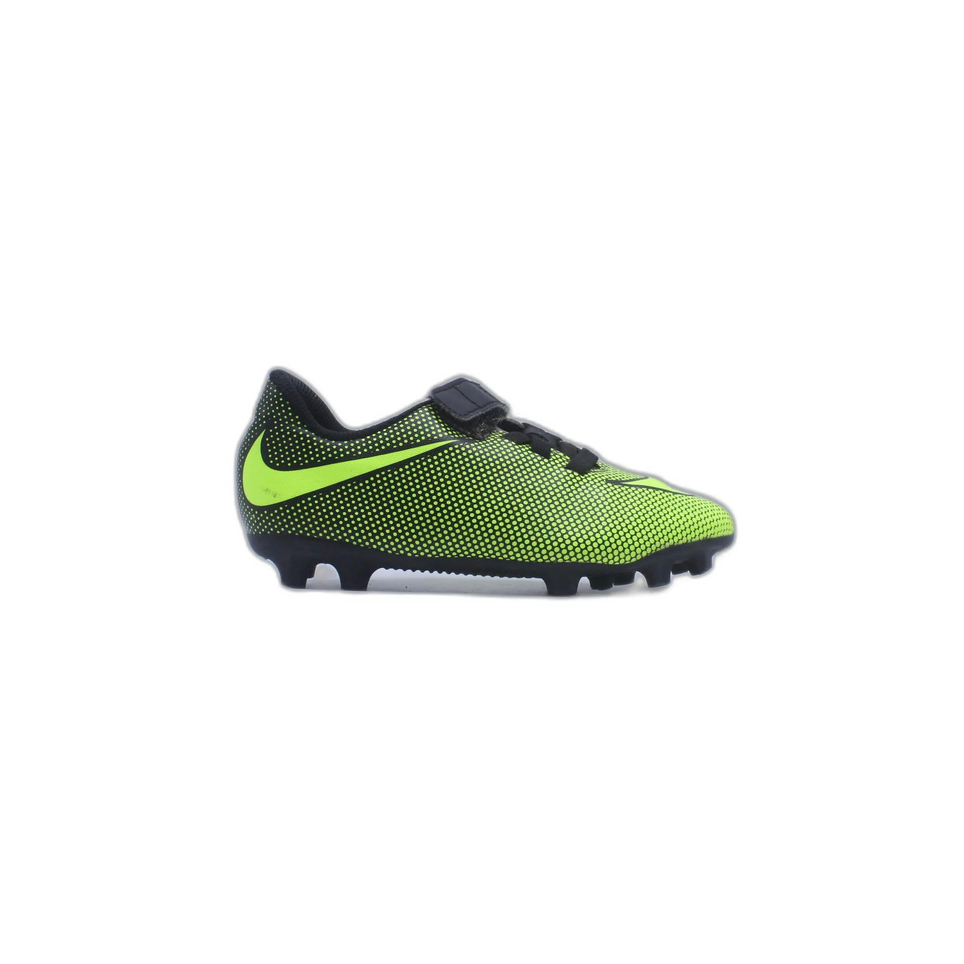 Nike Bravata II FG Softball Soccer Cleats Black Yellow Kids Boys