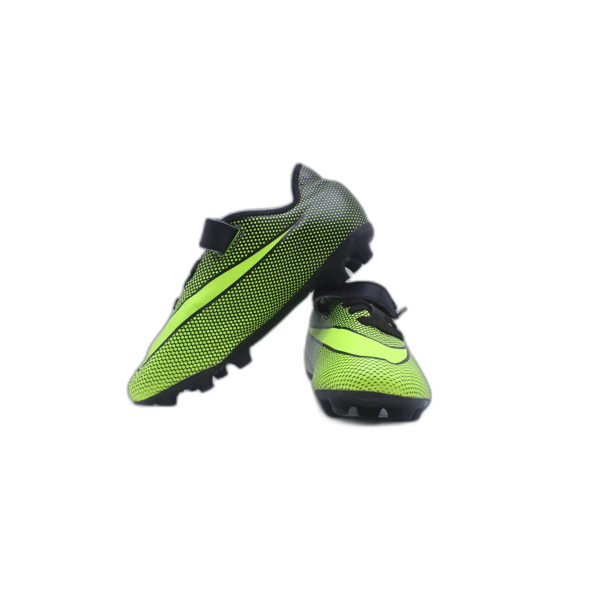 Nike Bravata II FG Softball Soccer Cleats Black Yellow Kids Boys - Image 4