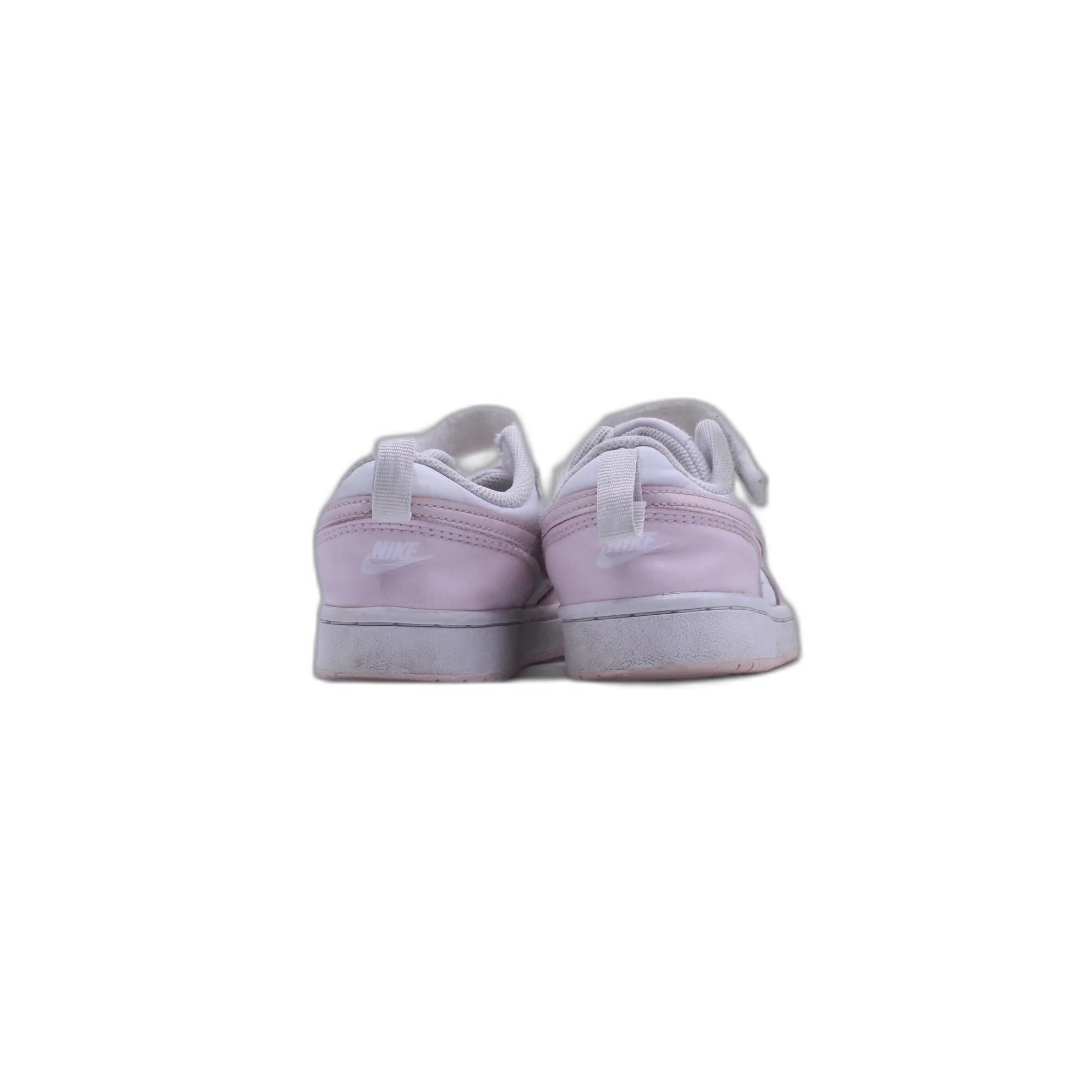 Nike Court Borough Toddler Girls White Pink Low Top Athletic Sneaker - Image 4