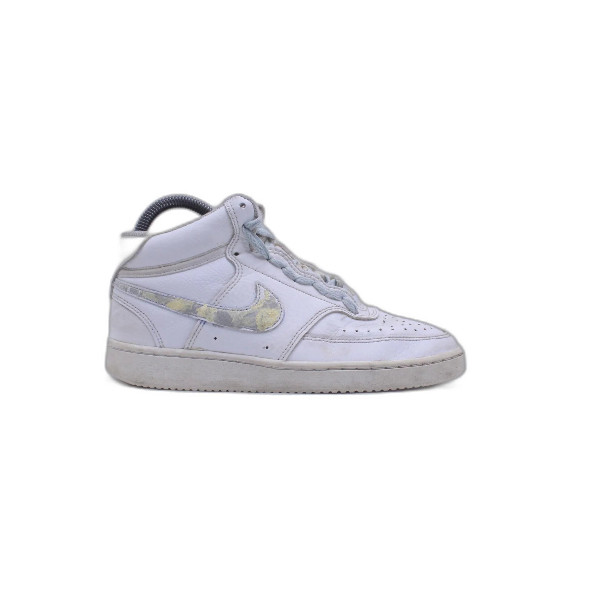 Nike Court Vision Mid Triple White Shoe