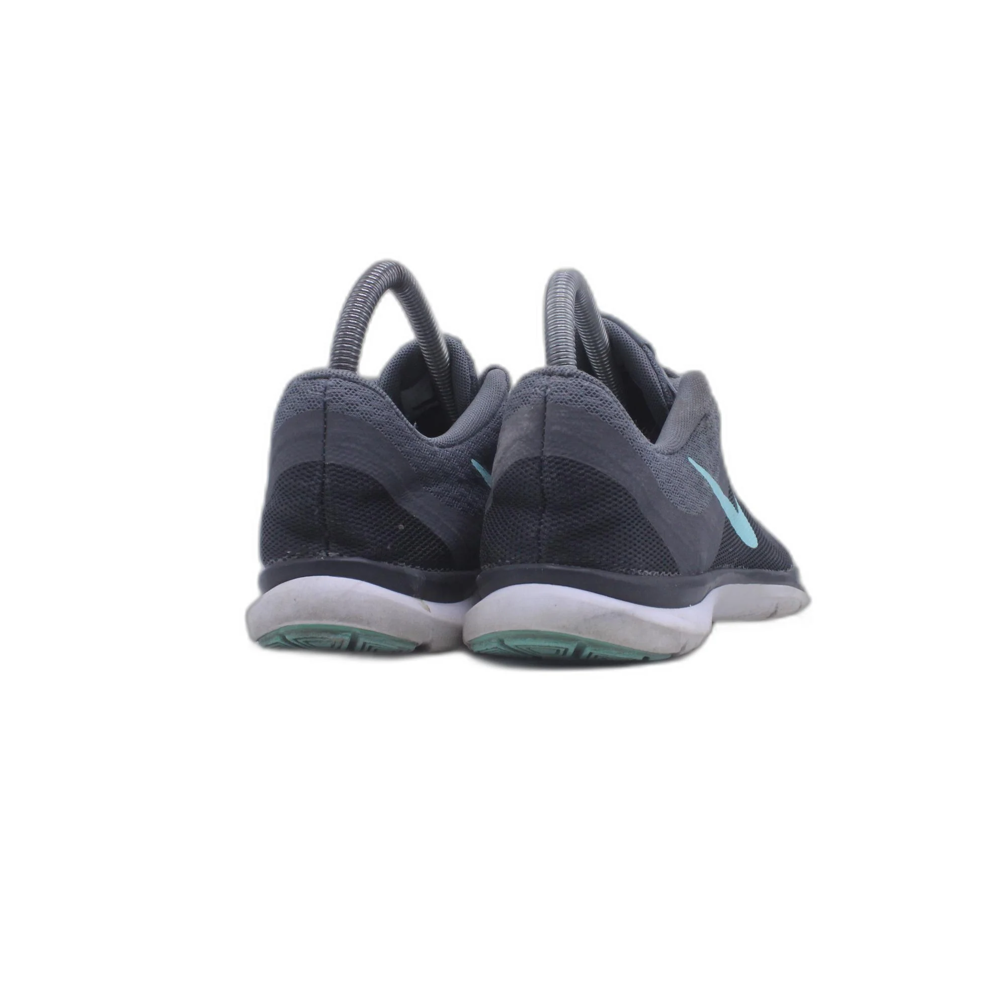 Nike Flex Trainer 6 Running Shoes Gray Teal Black 831217 - Image 4