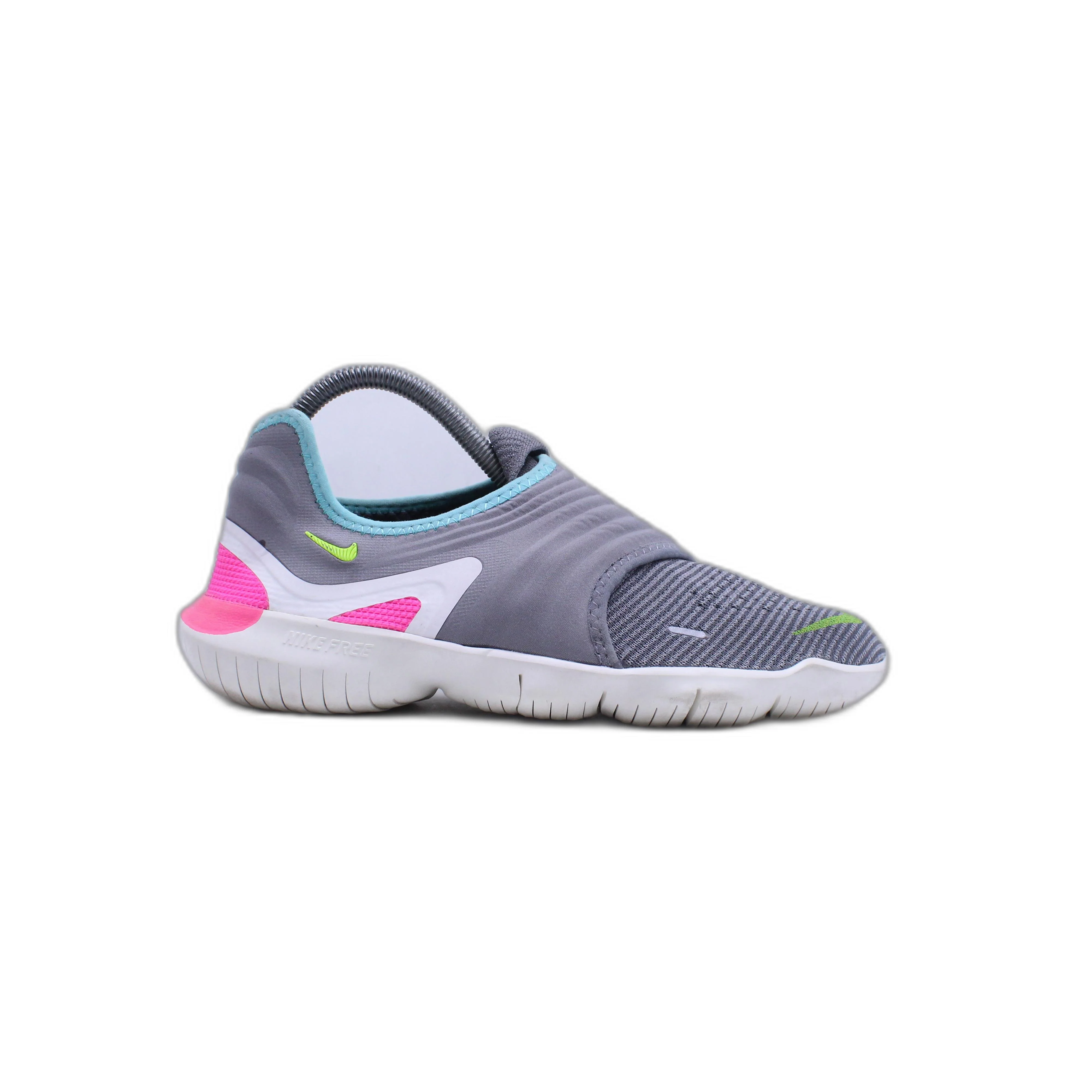 Nike Free RN Flykint 3.0 Gray Slip On Up Low Top Sneakers Shoes