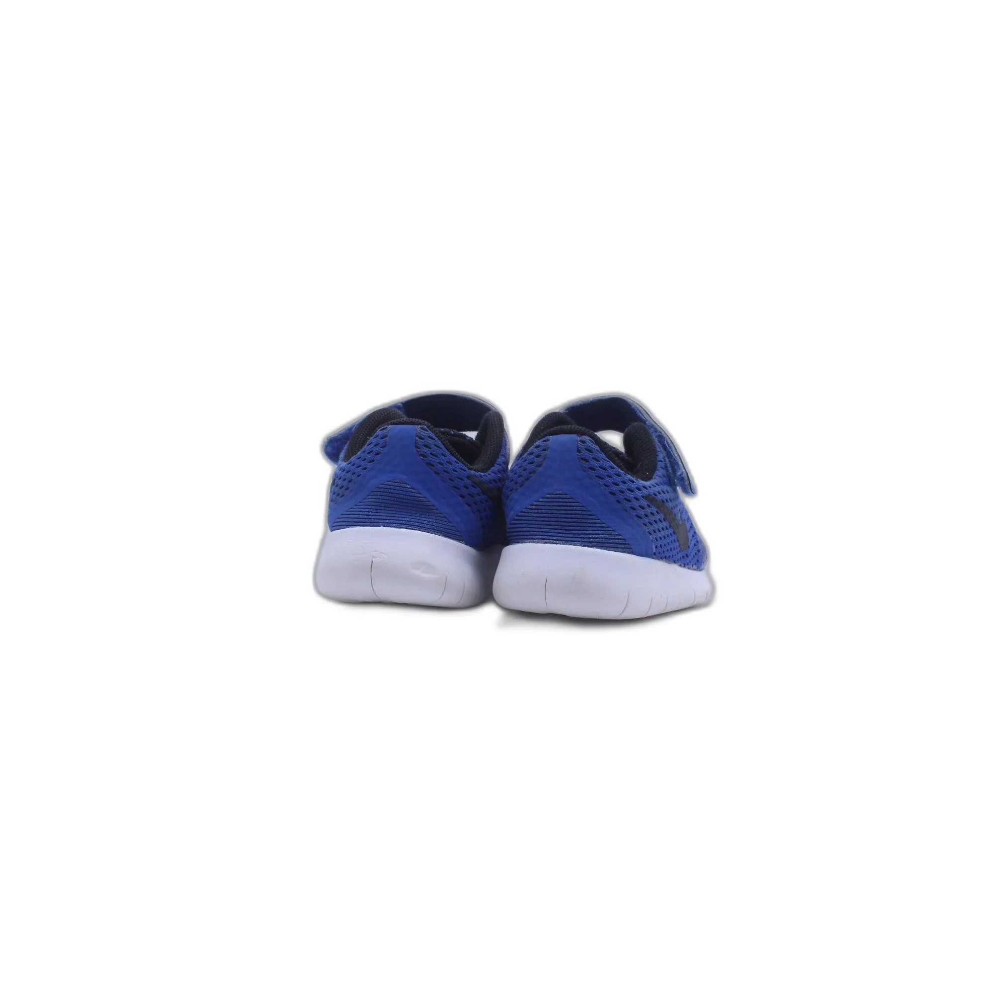 Nike Free Run TDV Shoes Game Royal Blue Black White Children Kids - Image 3