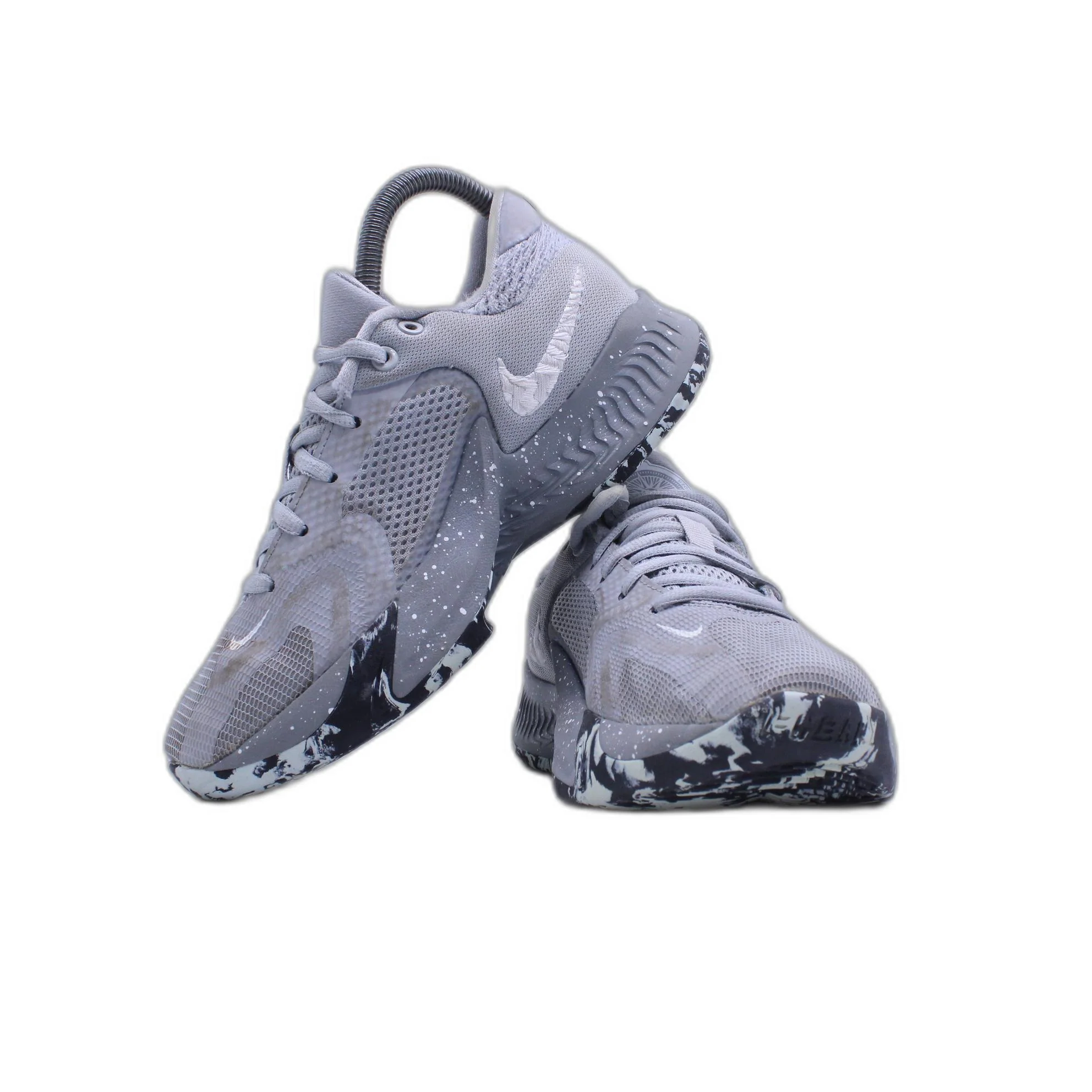 Nike Giannis Basketball Shoe Men's Gray - Image 3