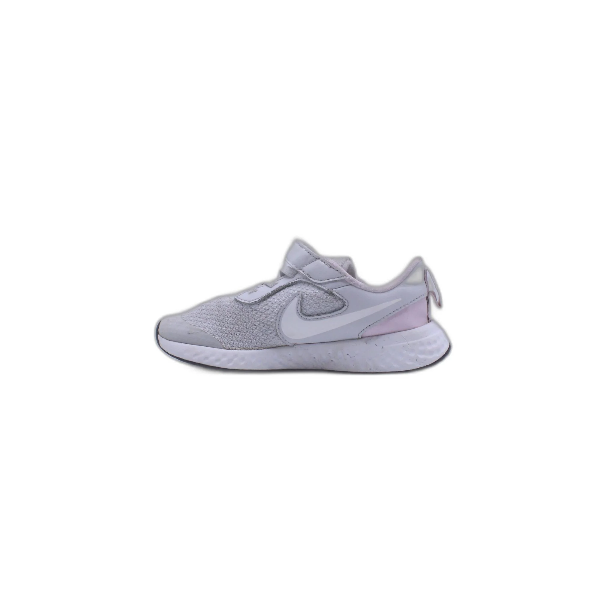 Nike Little Kid Girl Grey Multi-Color Downshifter 11 SE PSV Sneaker - Image 2