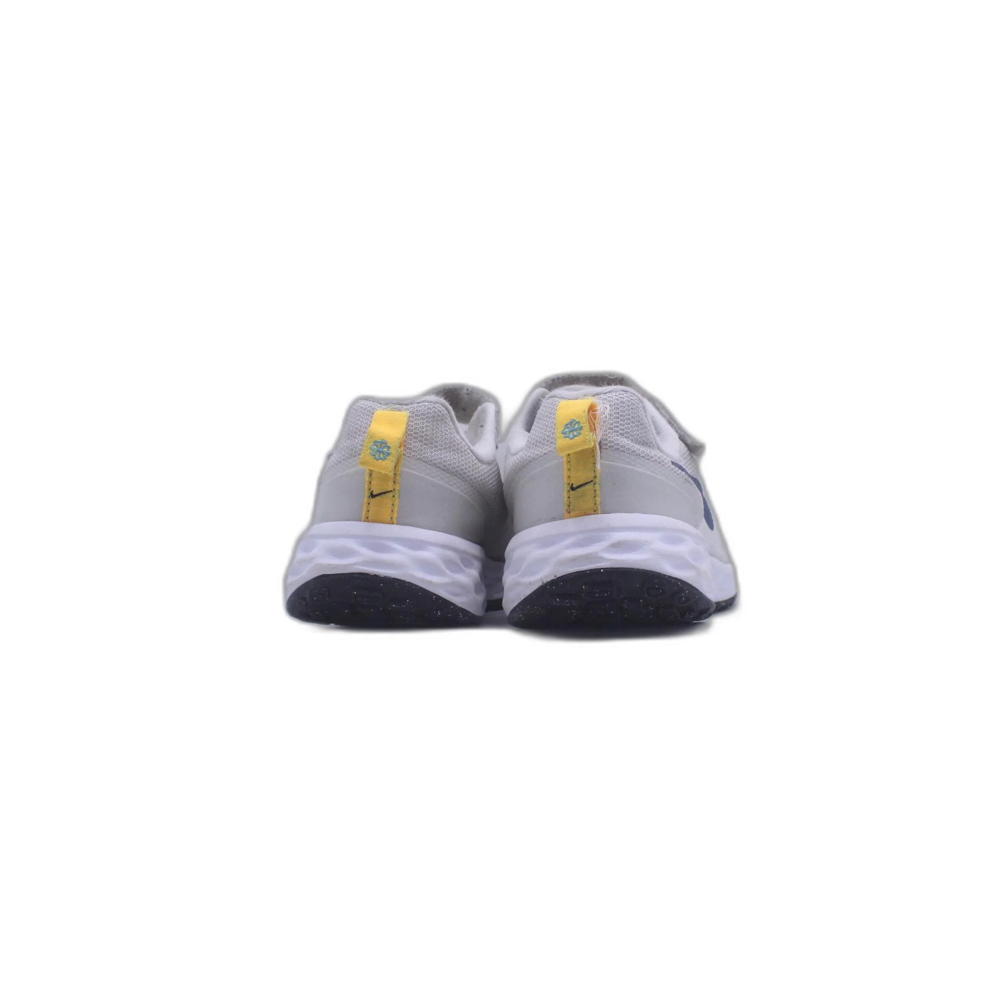 Nike Revolution 6 Next Nature Football Grey Cobalt Bliss Shoe - Image 4
