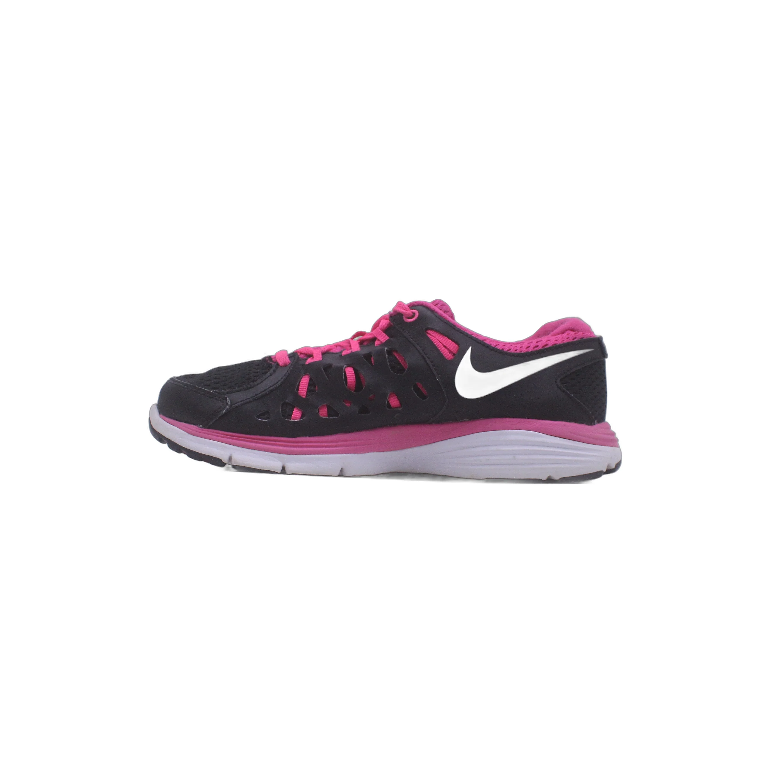 Nike Womens Dual Fusion Run 2 599564-006 Black Running Shoe - Image 2