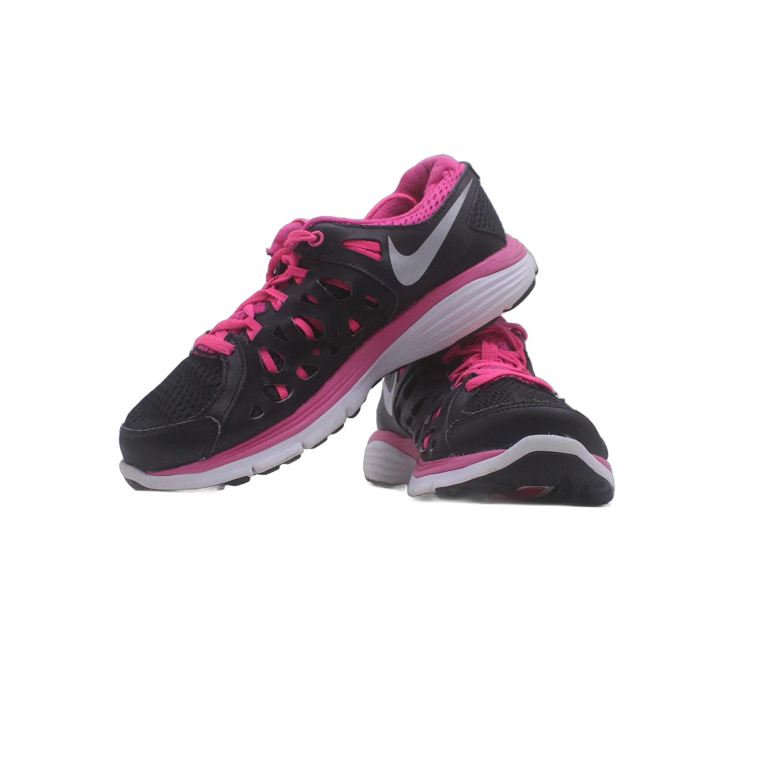 Nike Womens Dual Fusion Run 2 599564-006 Black Running Shoe - Image 5