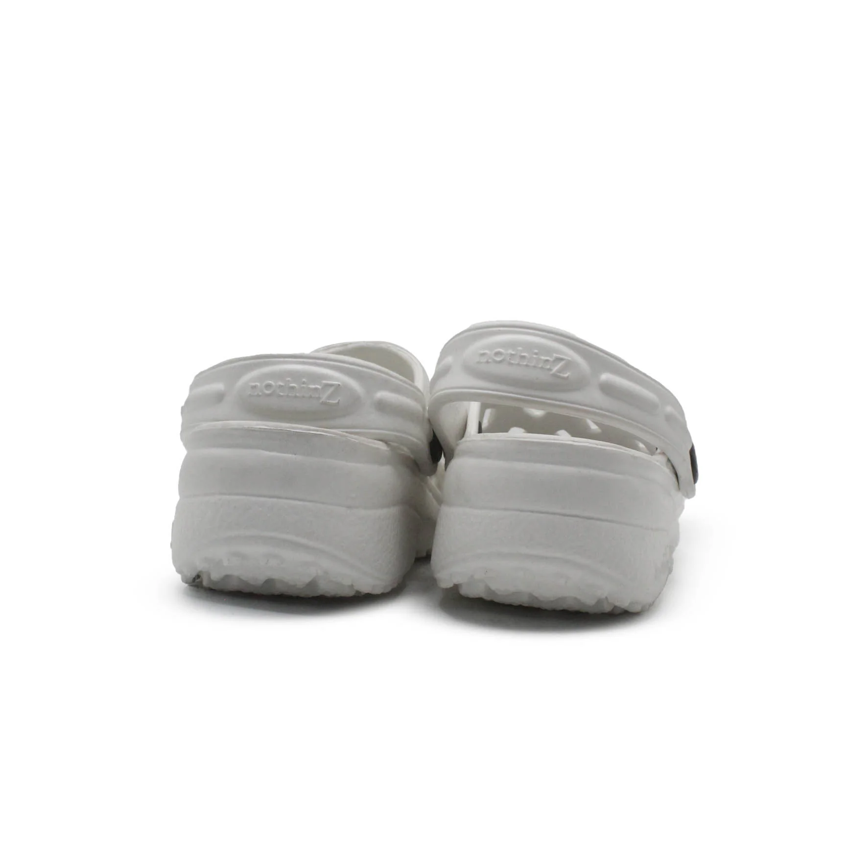 Nothinz White Clog - Image 5