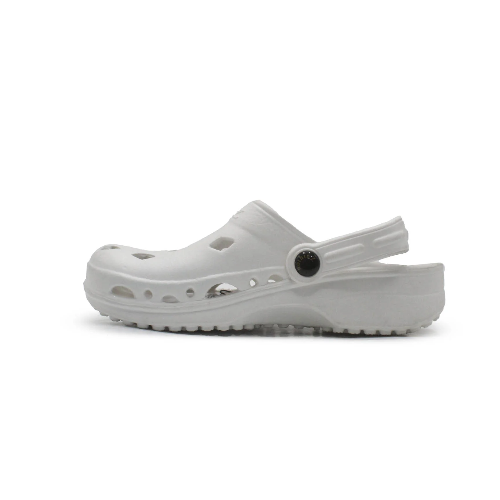 Nothinz White Clog - Image 3