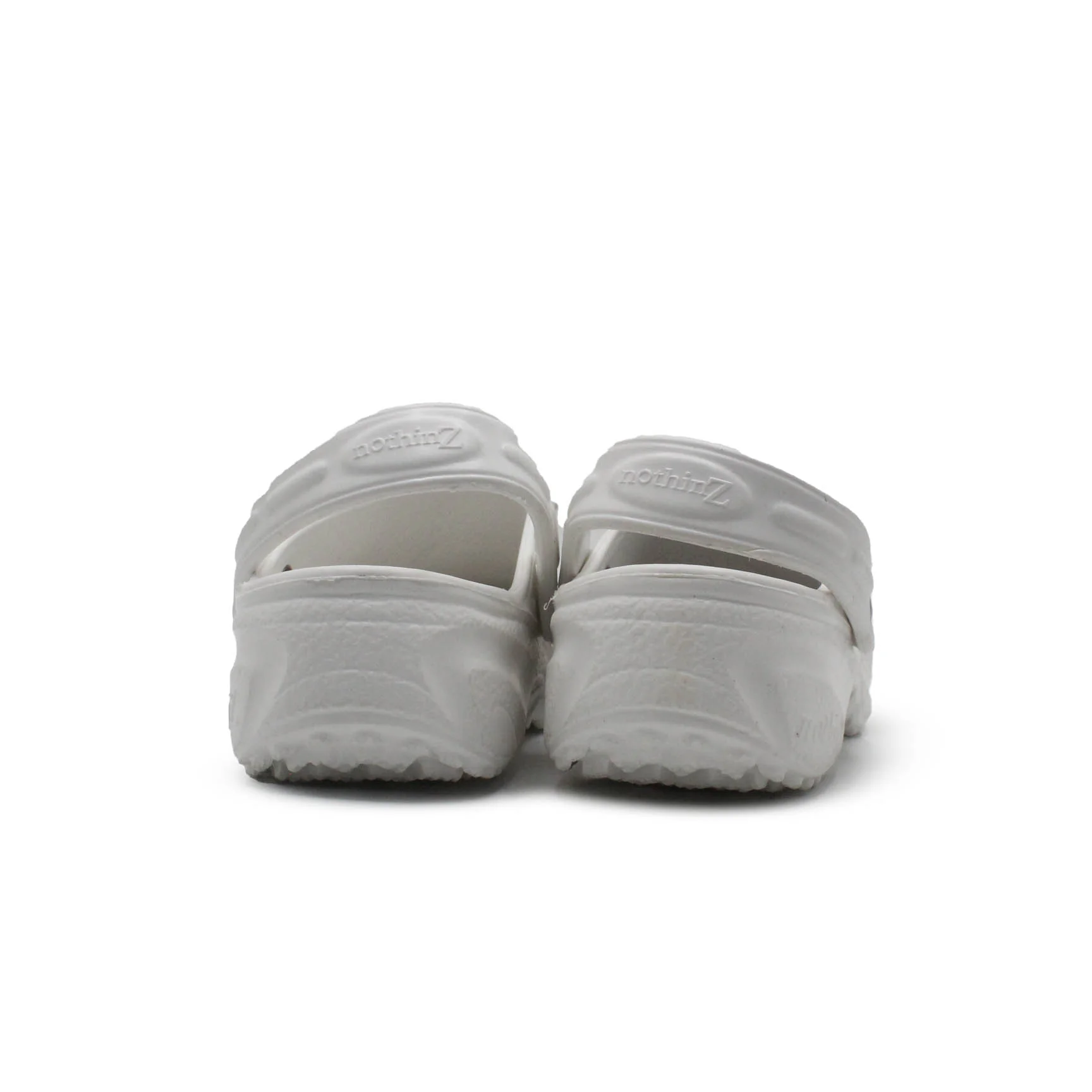 Nothinz White Clog - Image 5