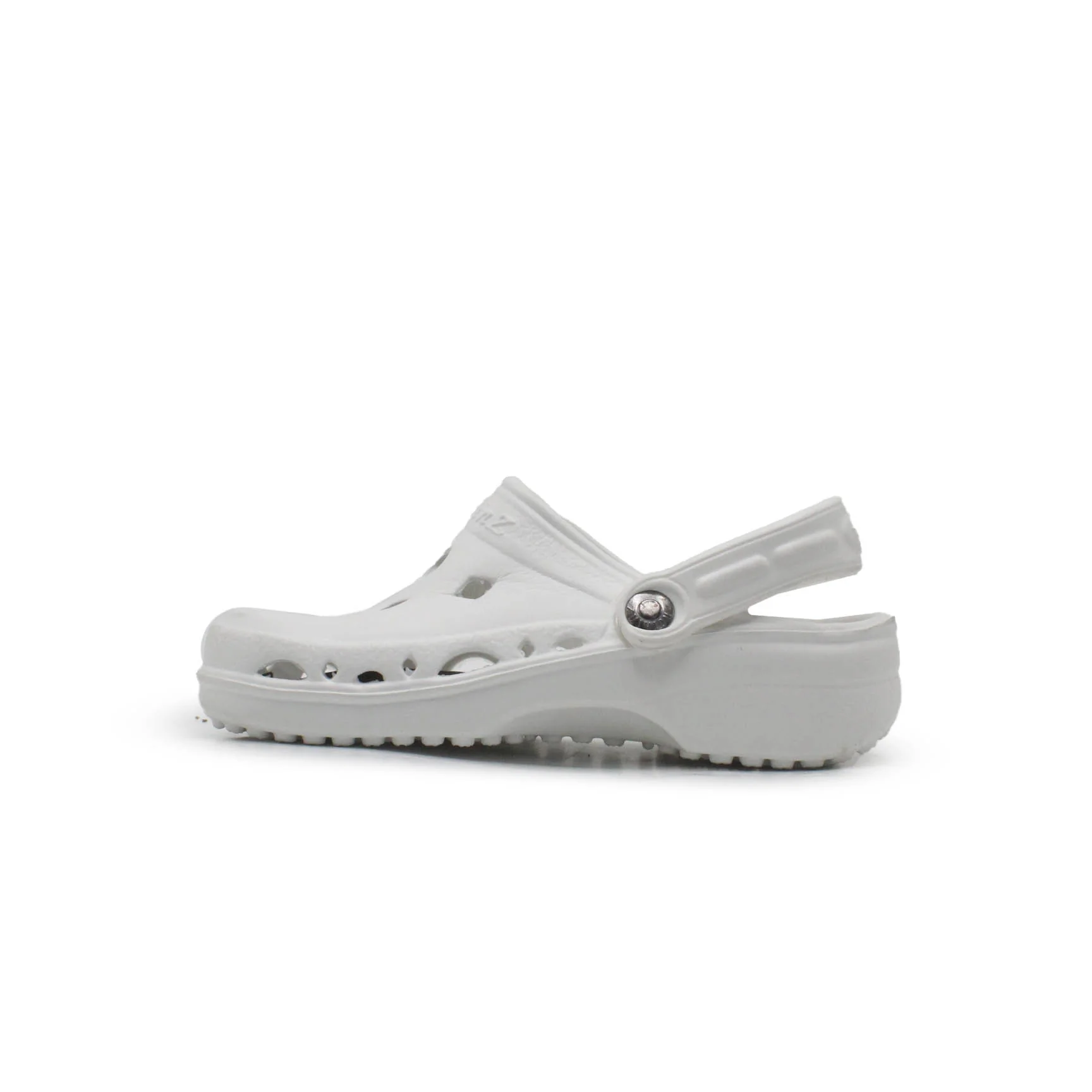 Nothinz White Clog - Image 3