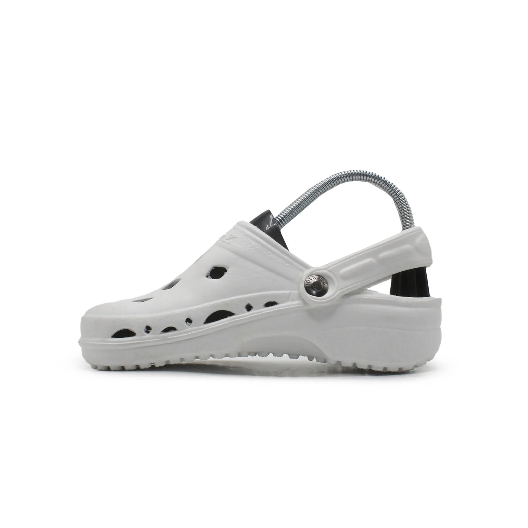 Nothinz White Clog - Image 3