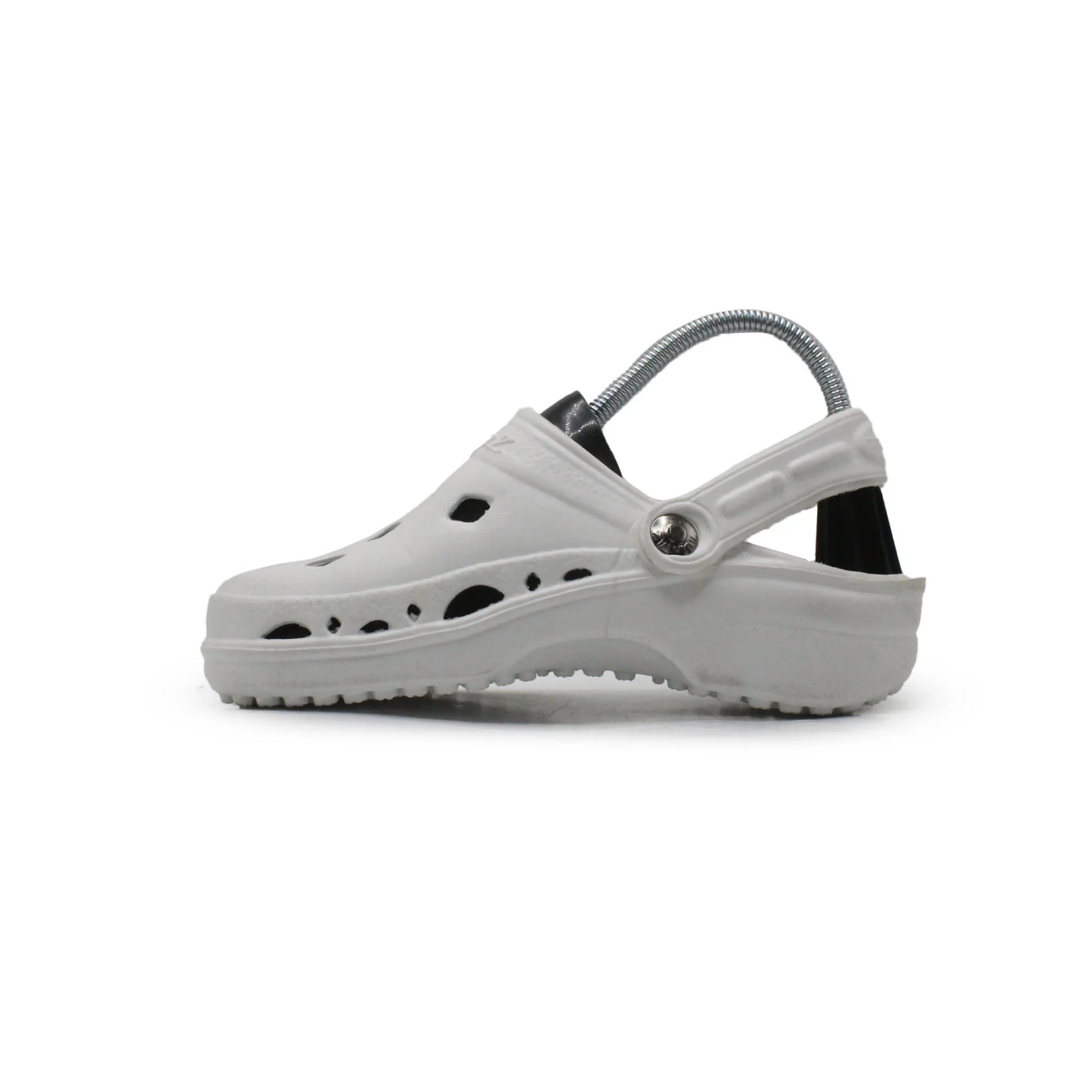 Nothinz White Clog - Image 3
