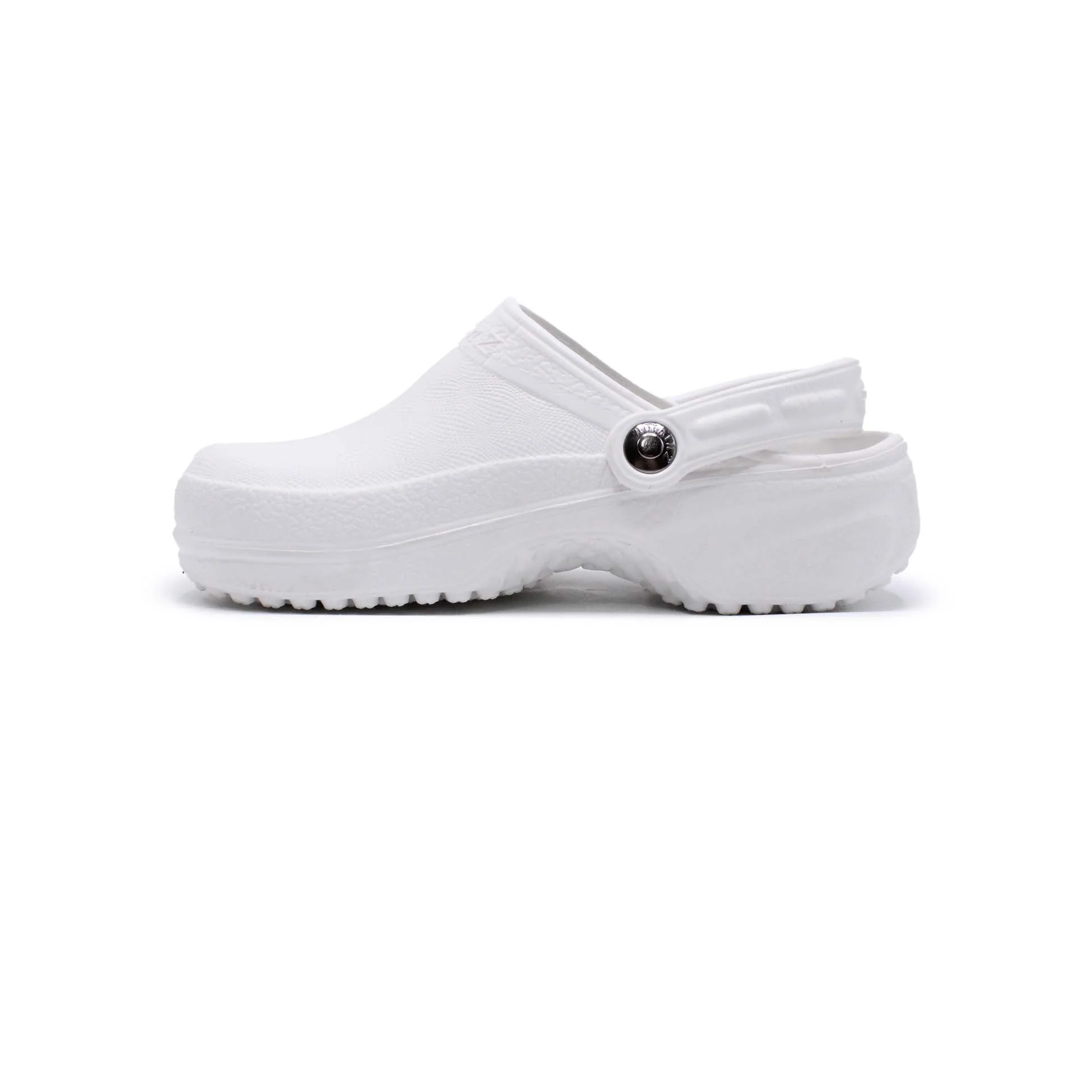 Nothinz White Clog - Image 3