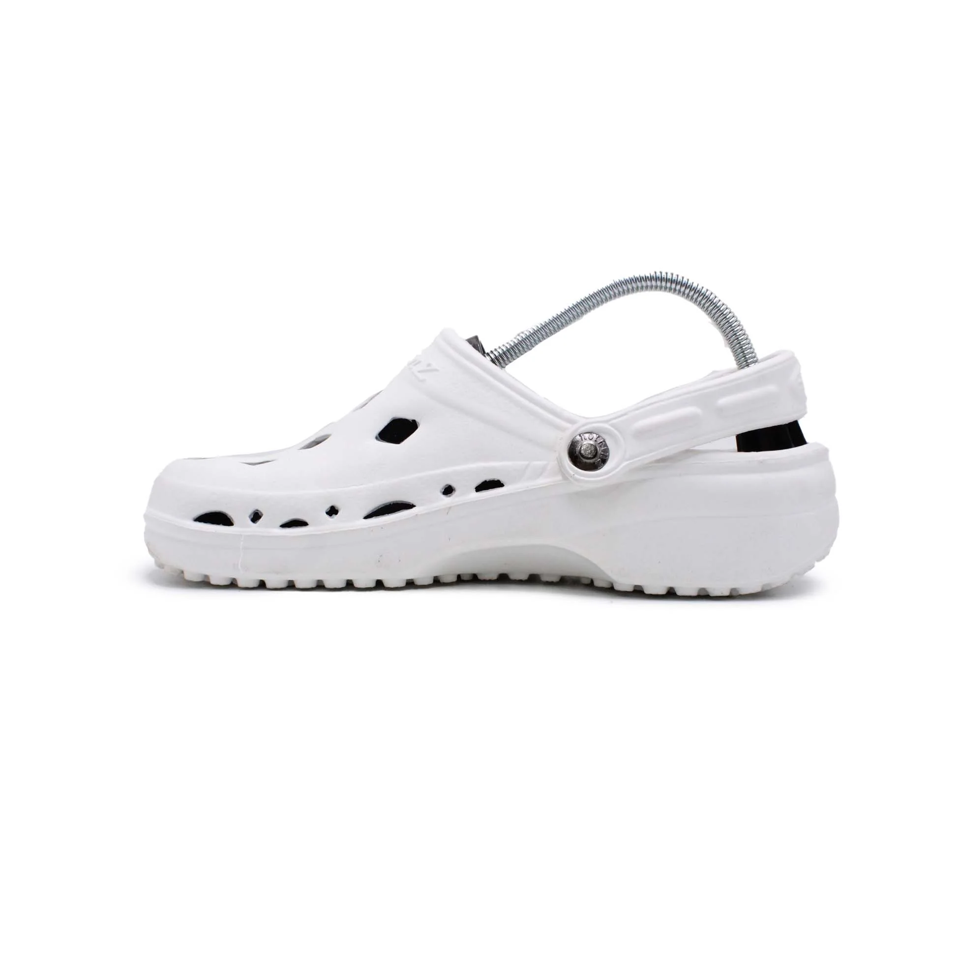 Nothinz White Clog - Image 3