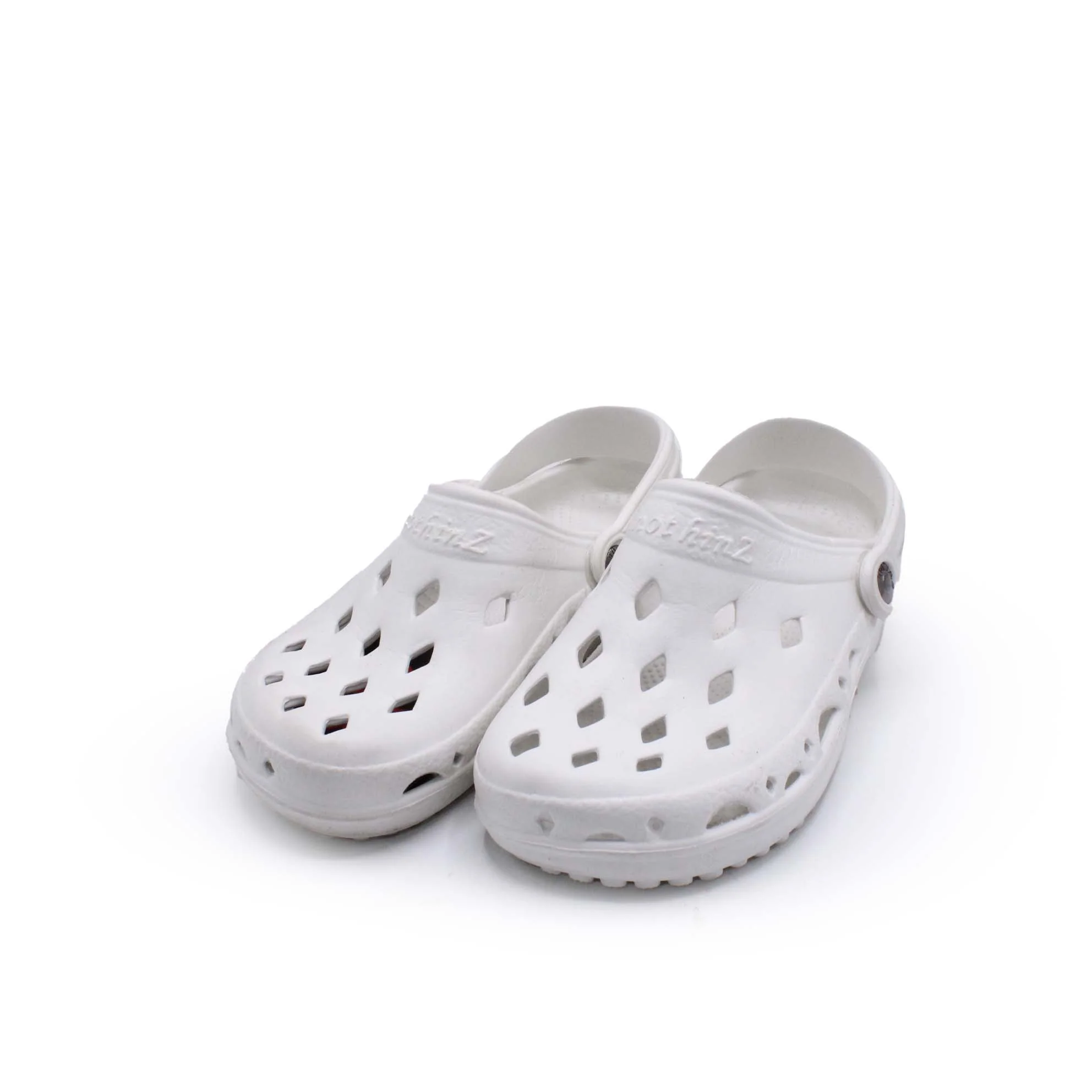 Nothinz White Clog - Image 2