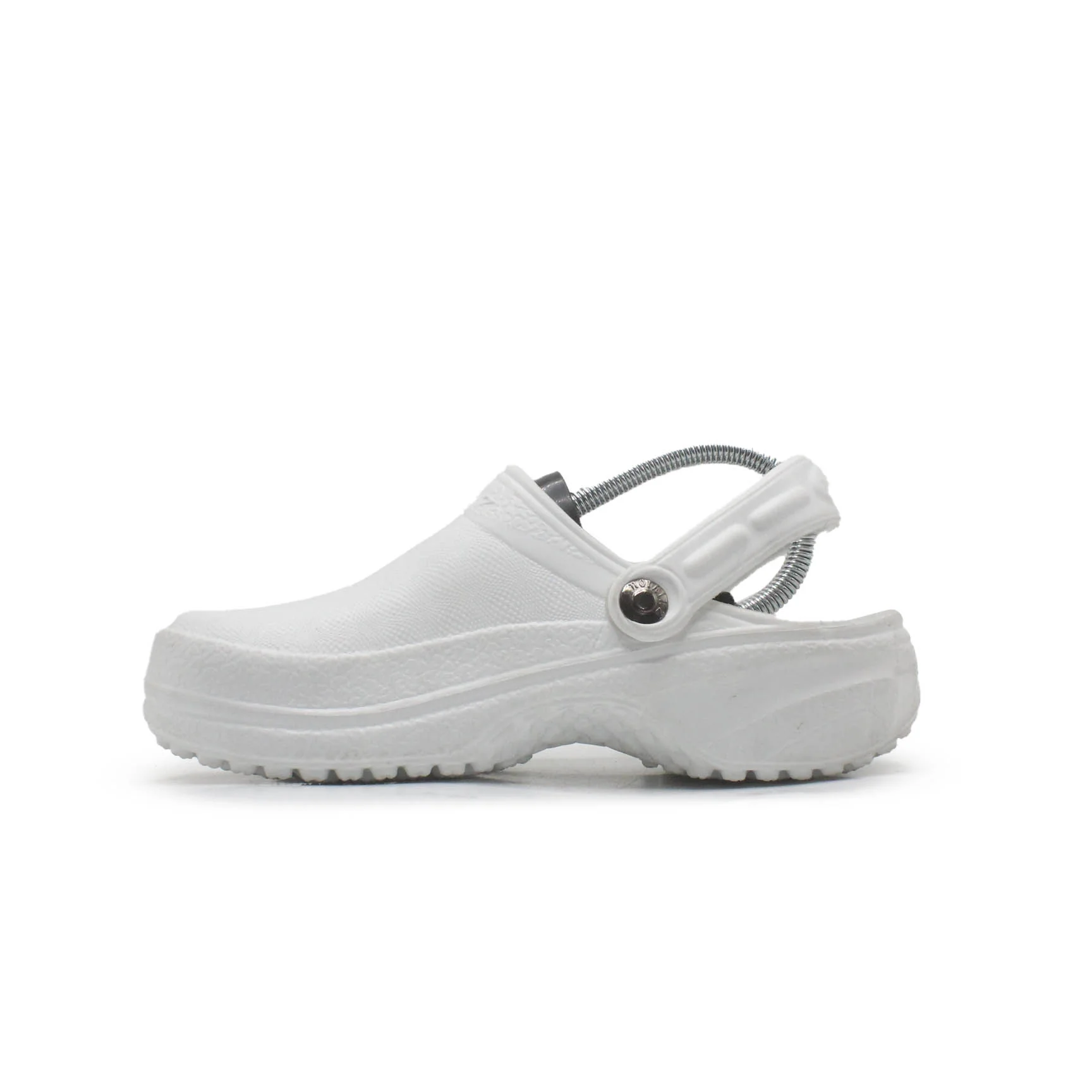 Nothinz White Clog - Image 3