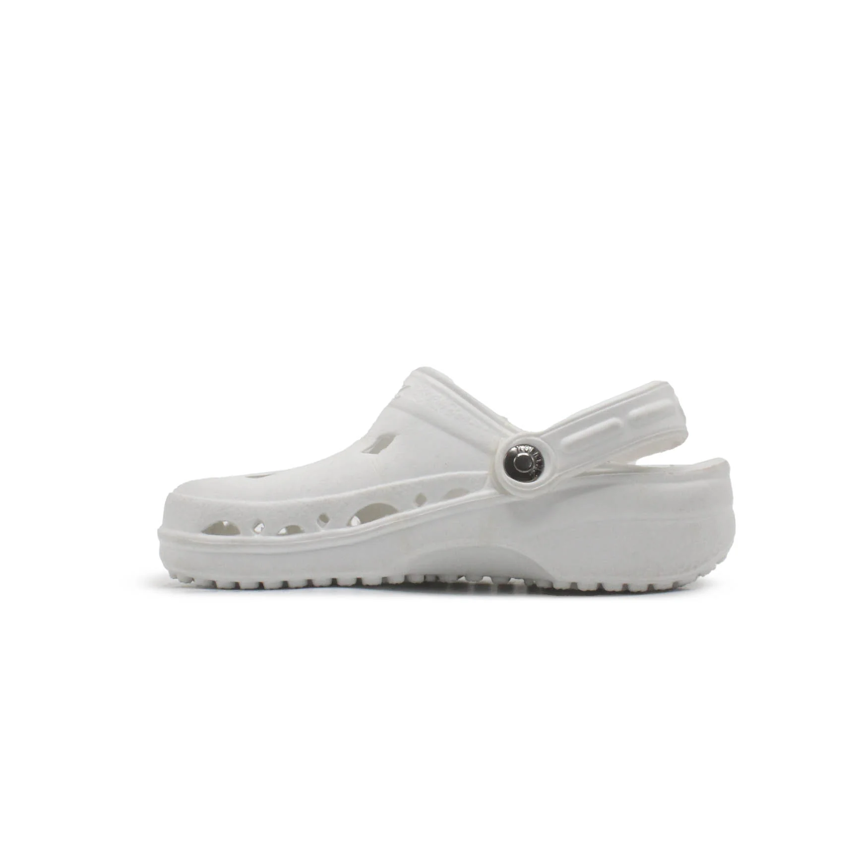 Nothinz White Clog - Image 3