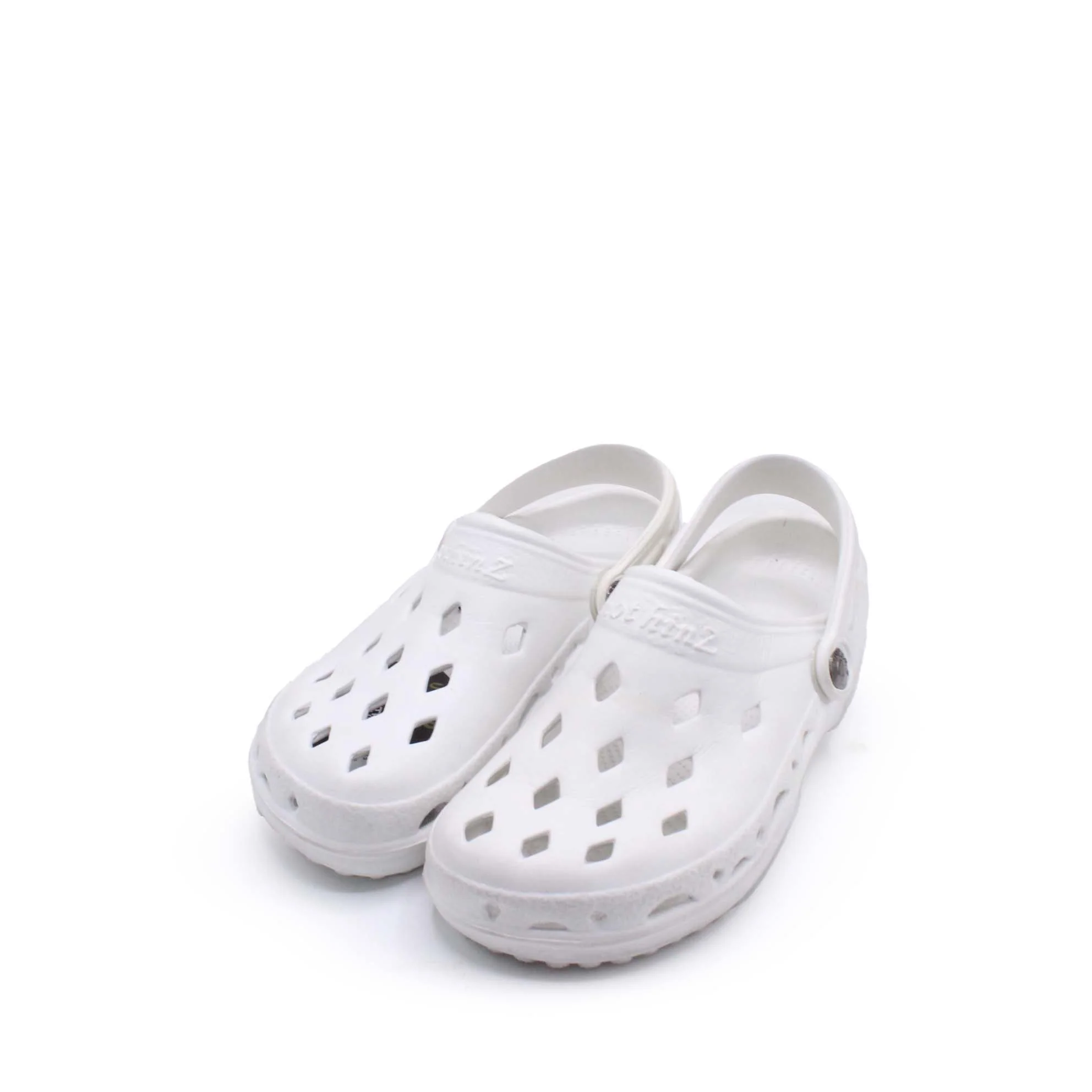 Nothinz White Clog - Image 2