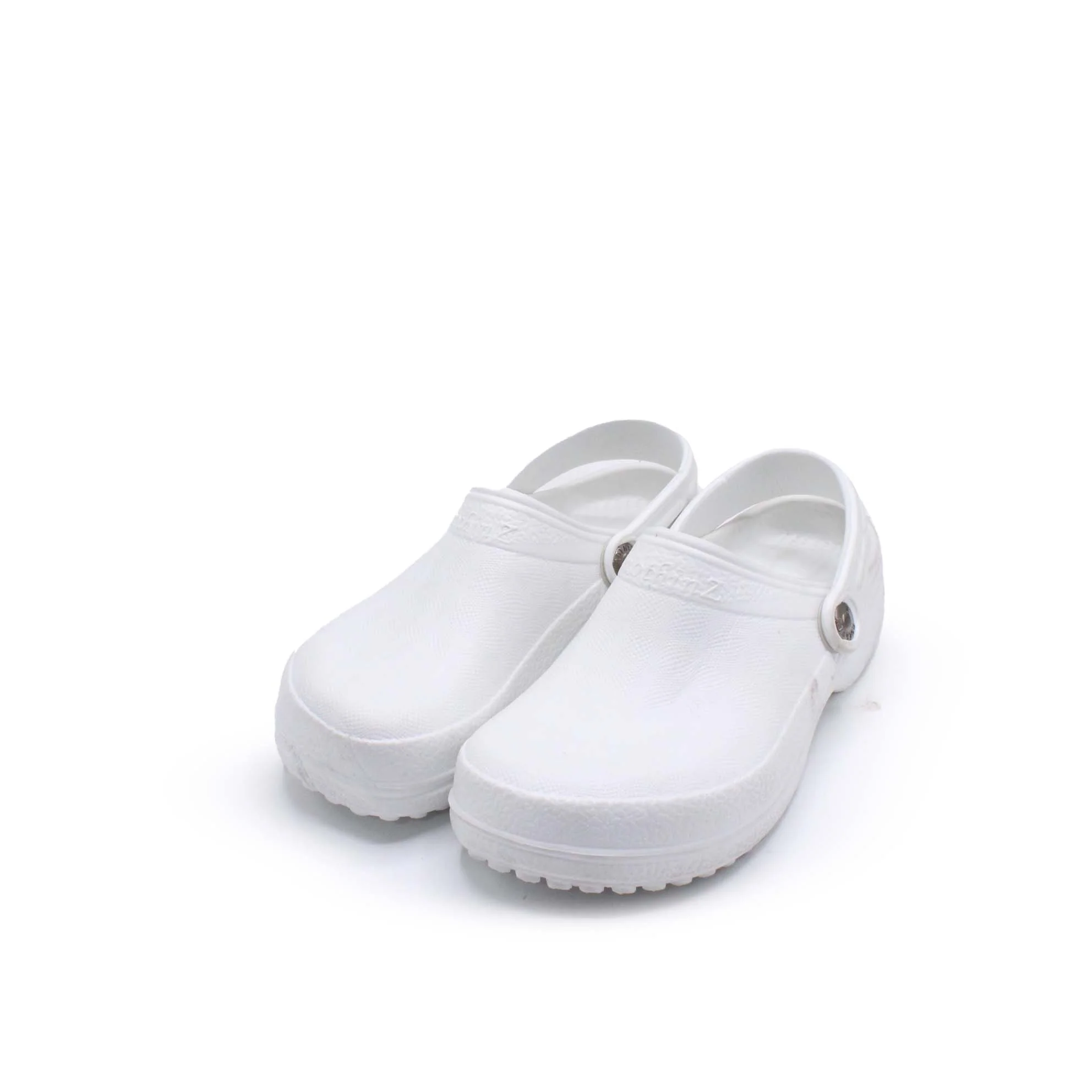Nothinz White Clog - Image 2