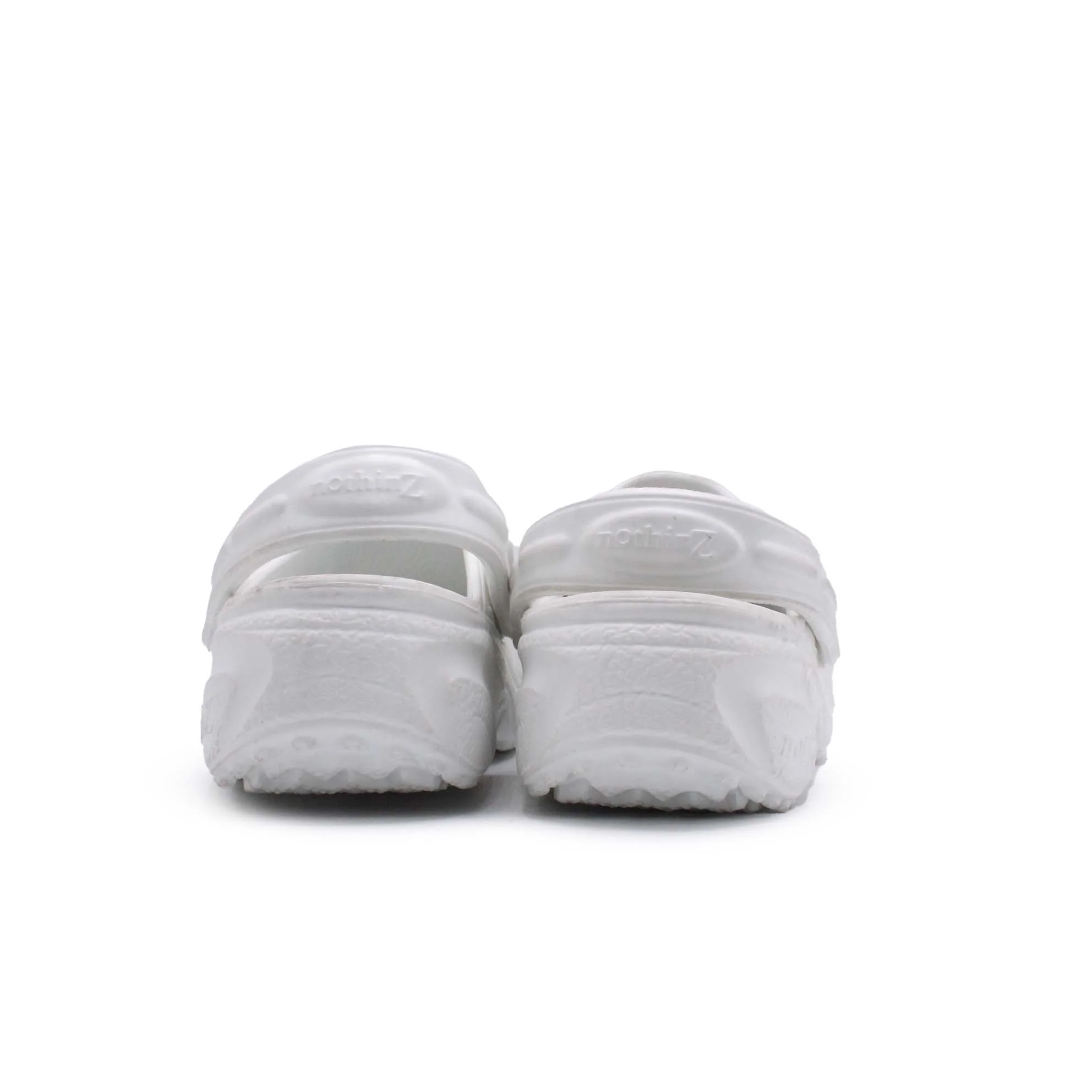 Nothinz White Clog - Image 5