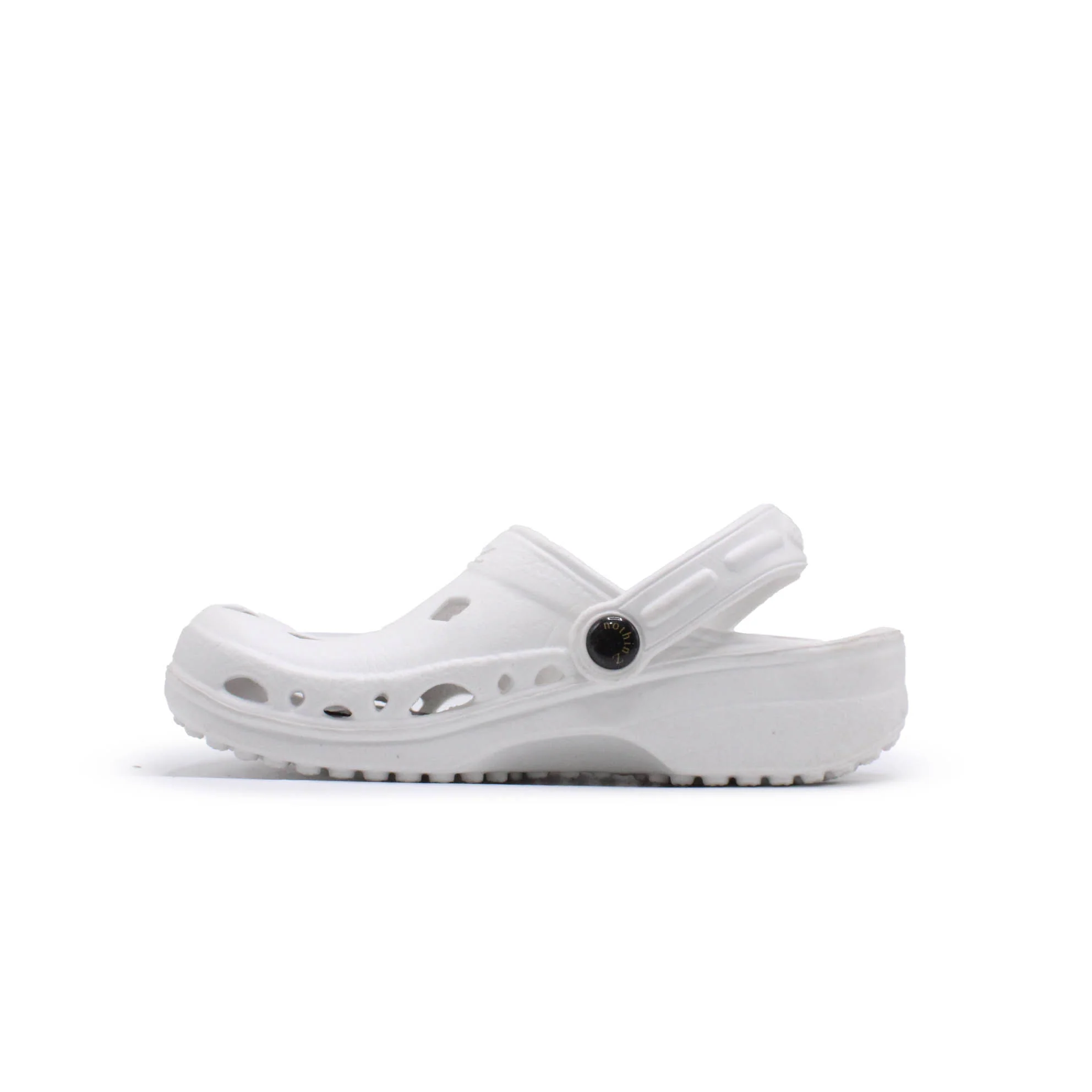 Nothinz White Clog - Image 3