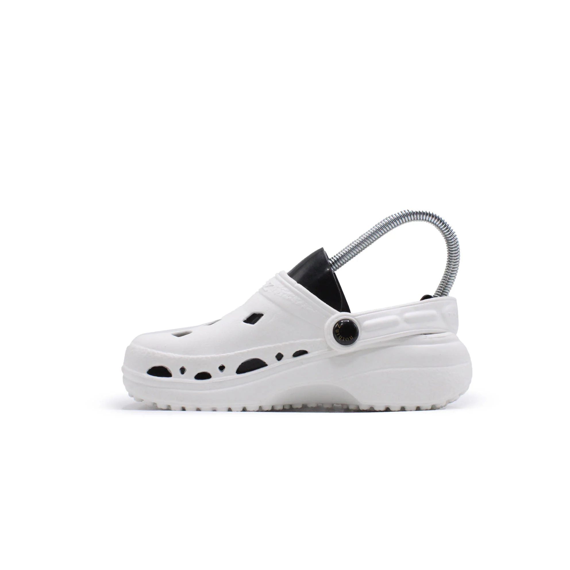 Nothinz White Clog - Image 3
