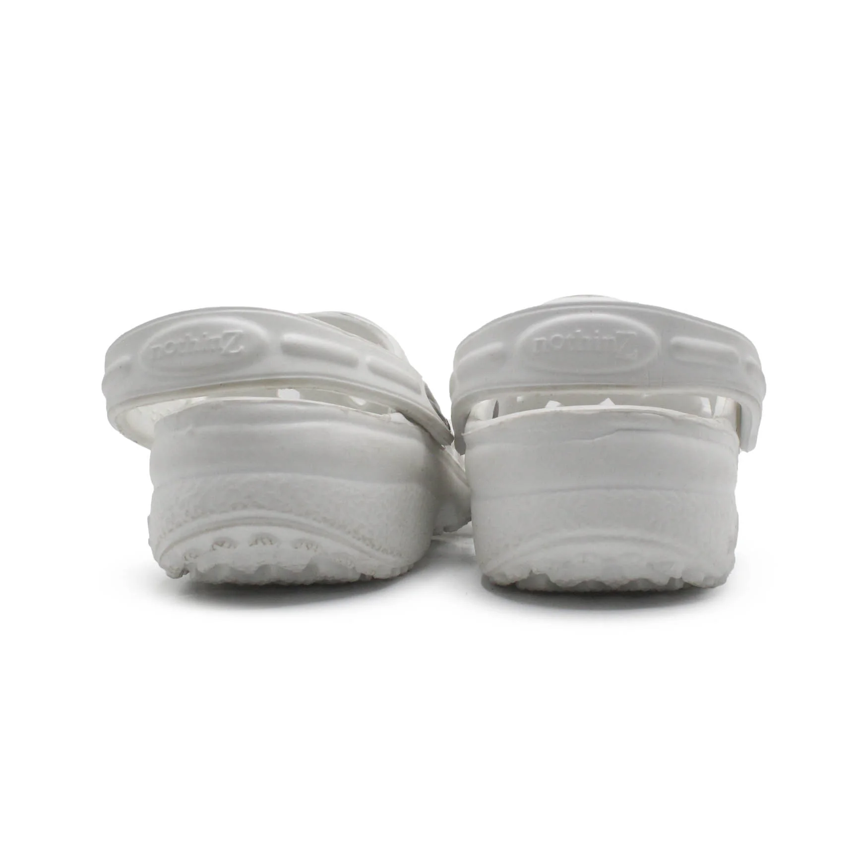 Nothinz White Clog - Image 5