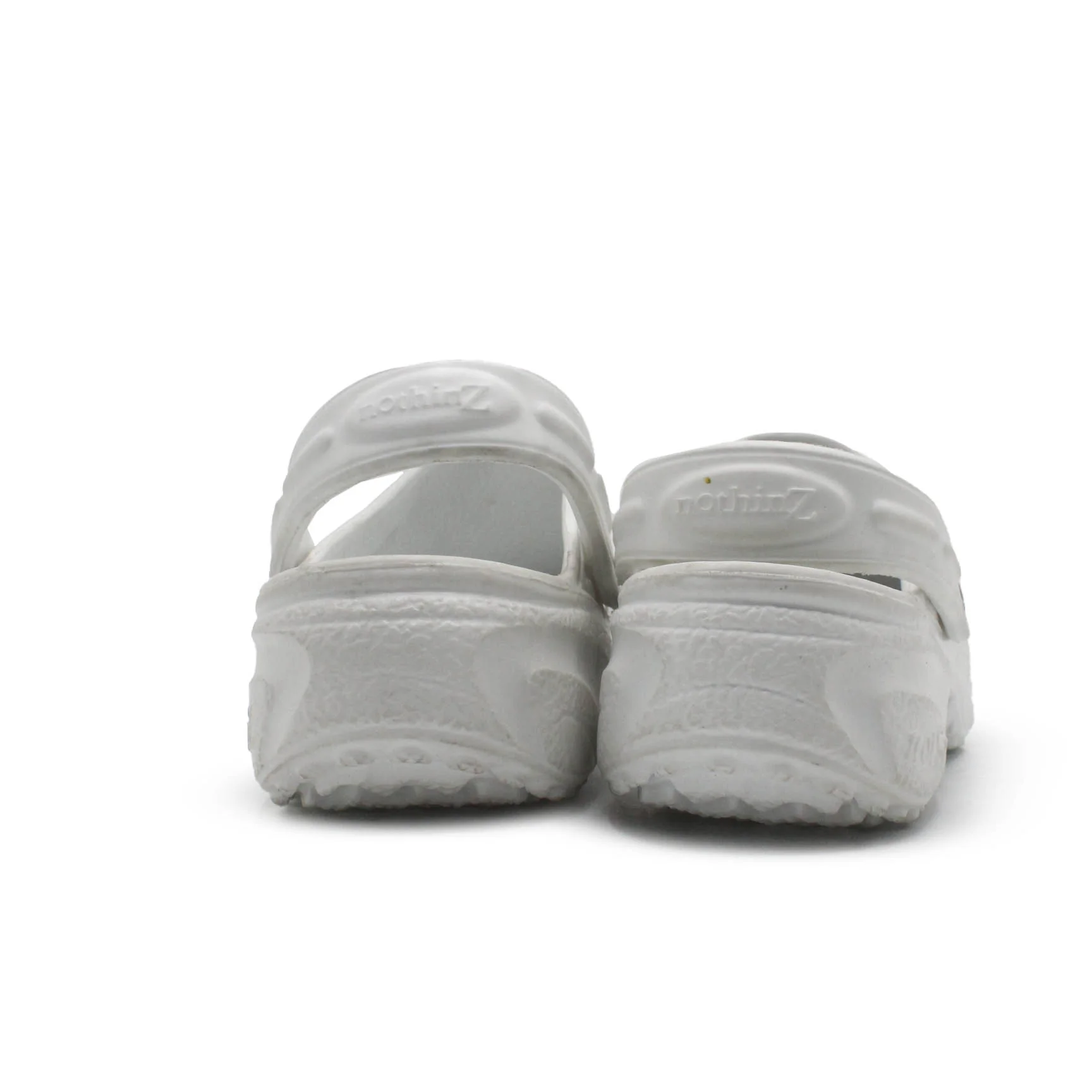 Nothinz White Clog - Image 5