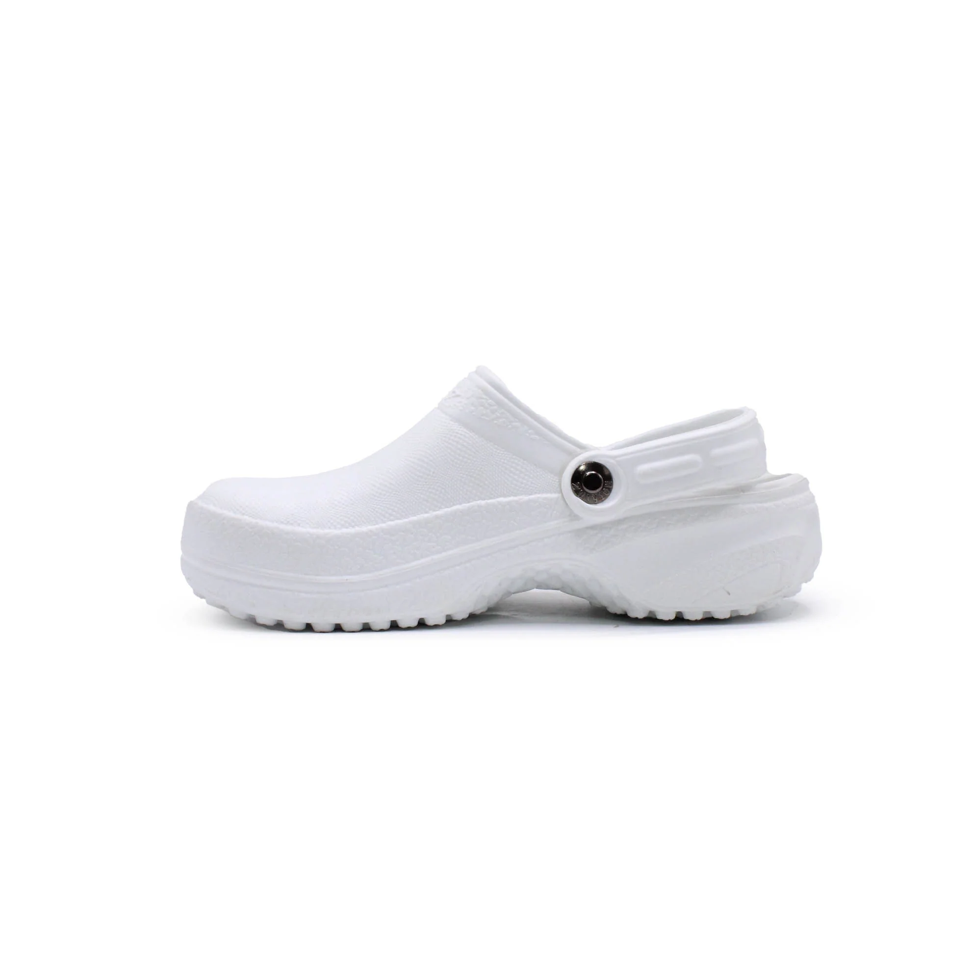 Nothinz White Clog - Image 3