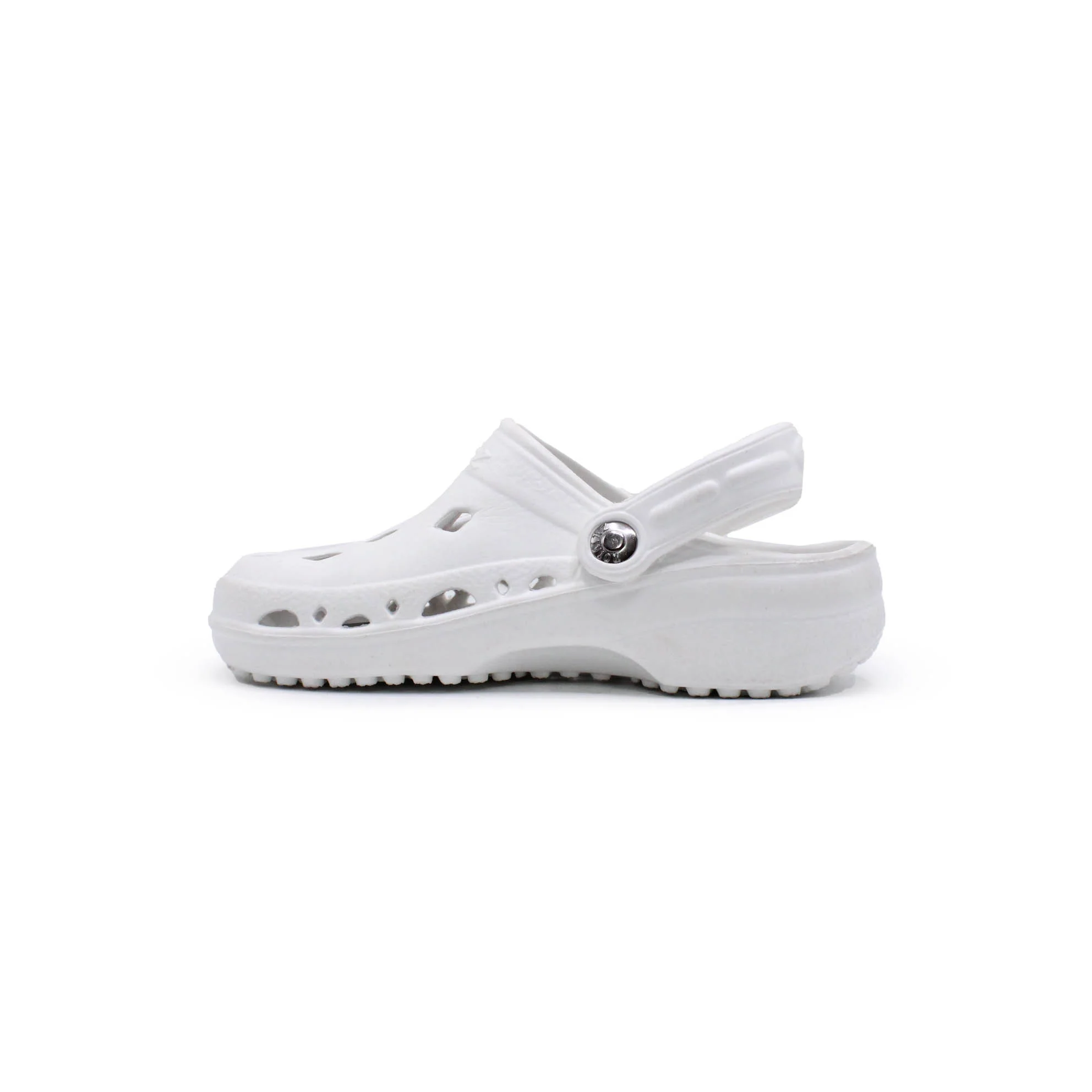 Nothinz White Clog - Image 3