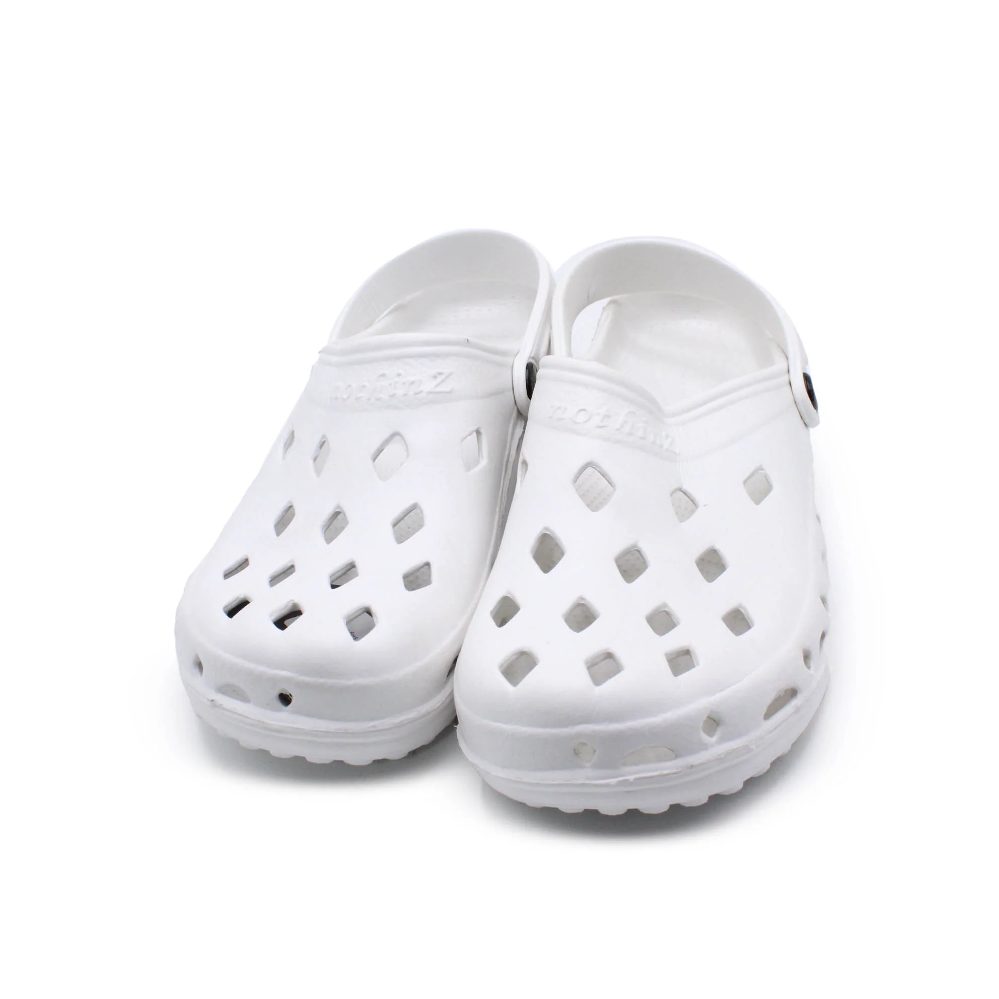Nothinz White Clog - Image 2