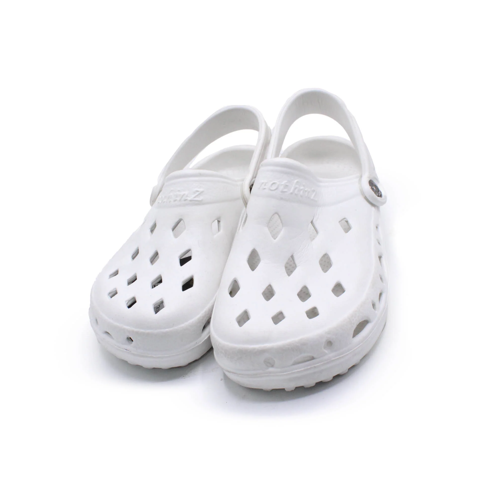Nothinz White Clog - Image 2