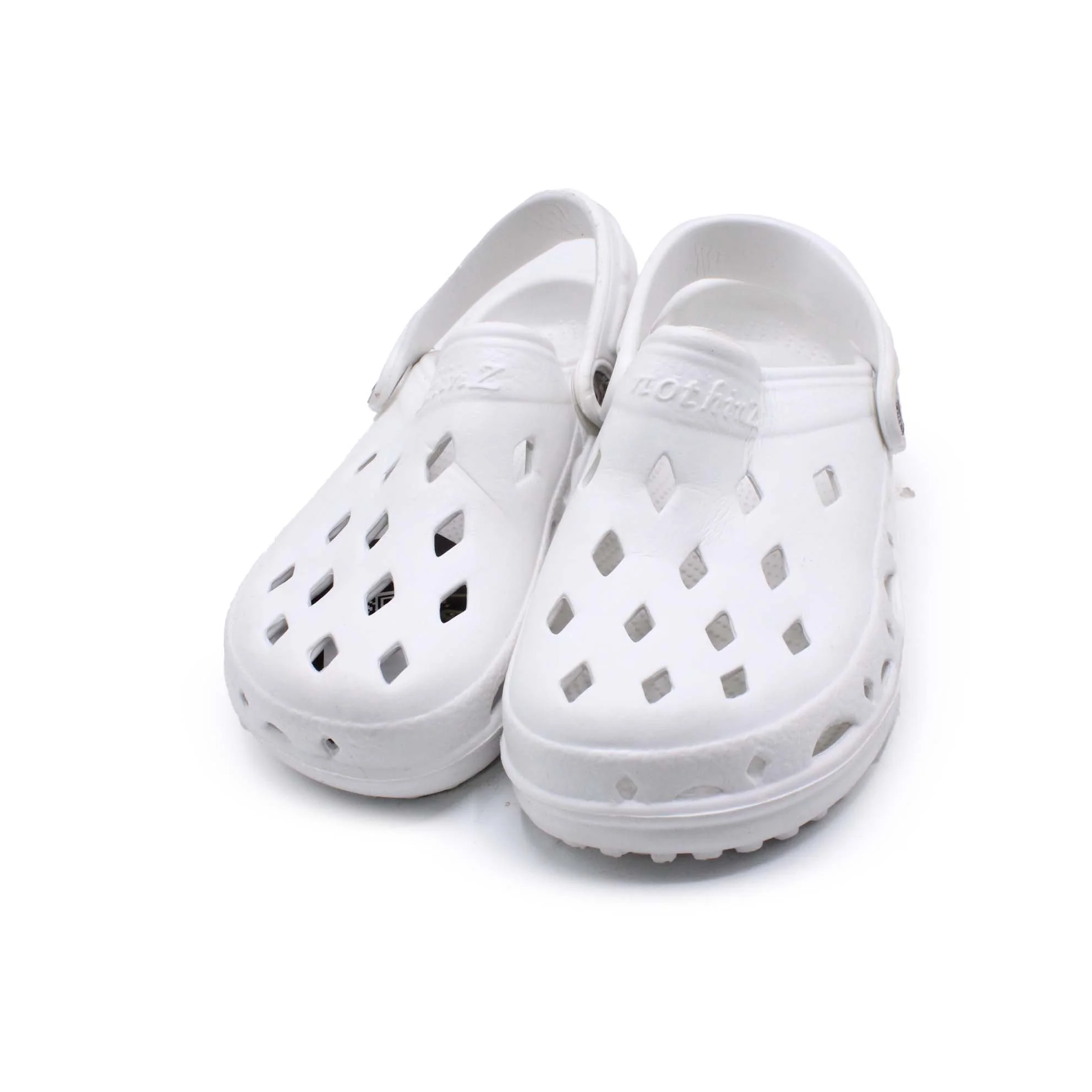 Nothinz White Clog - Image 2