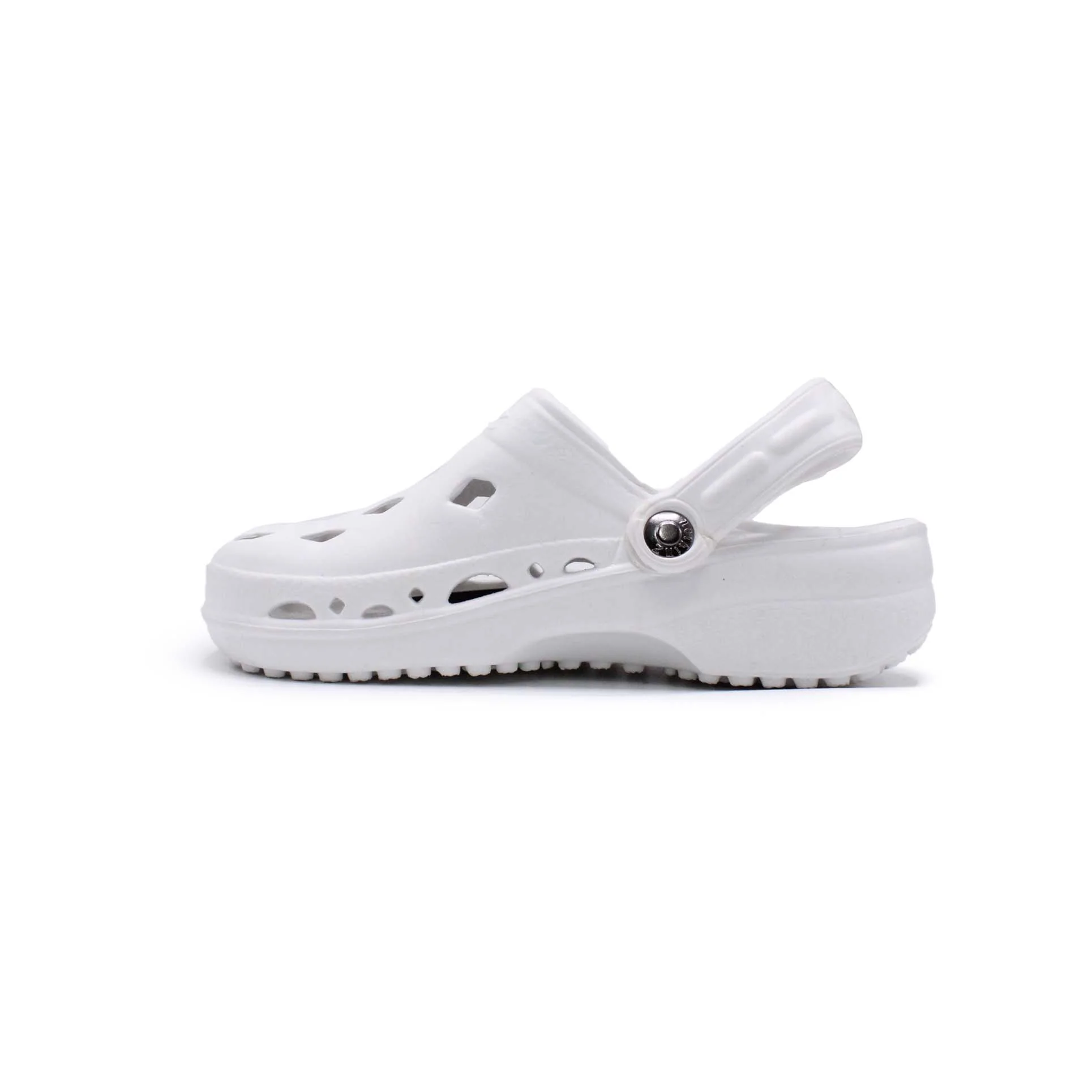 Nothinz White Clog - Image 3