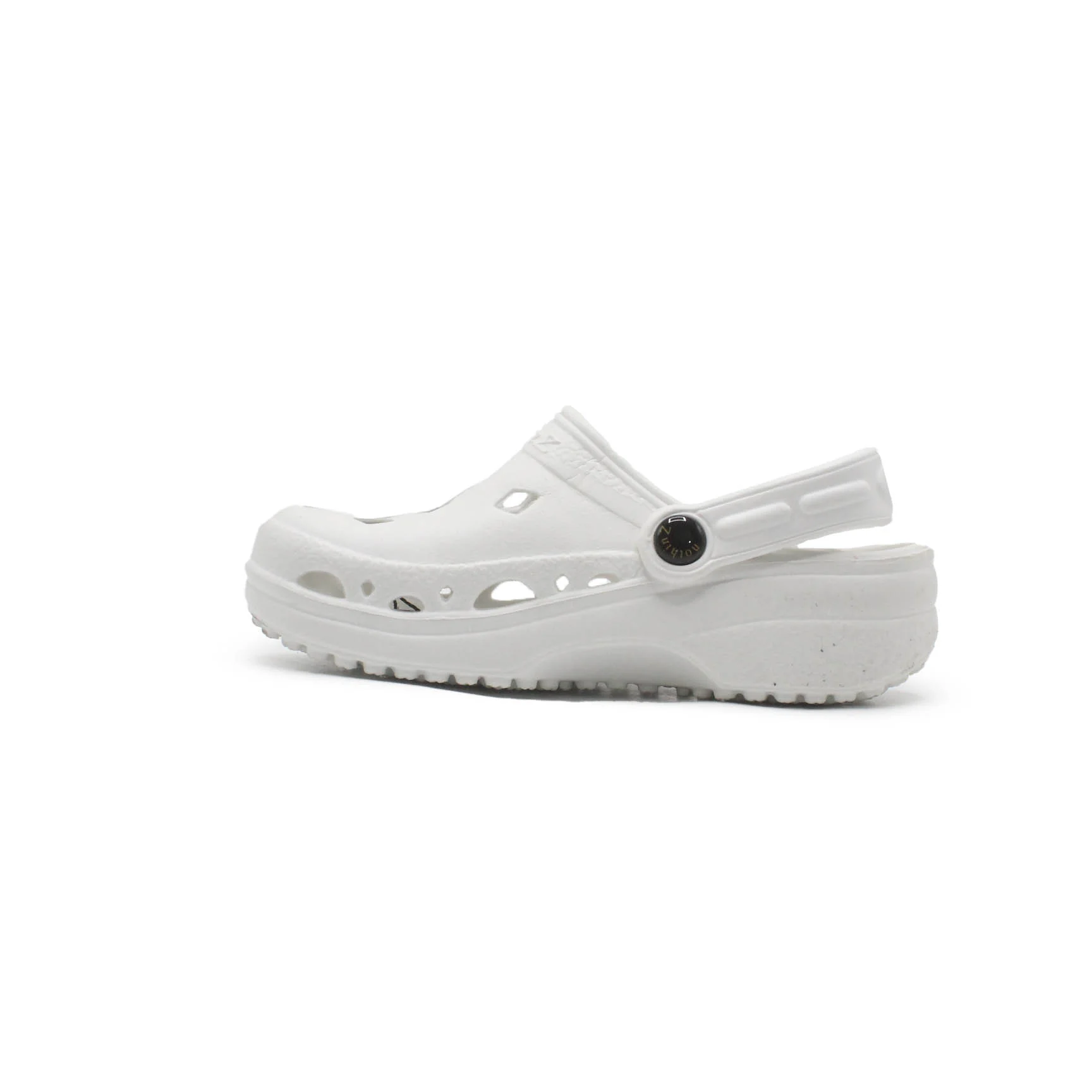 Nothinz White Clog - Image 3