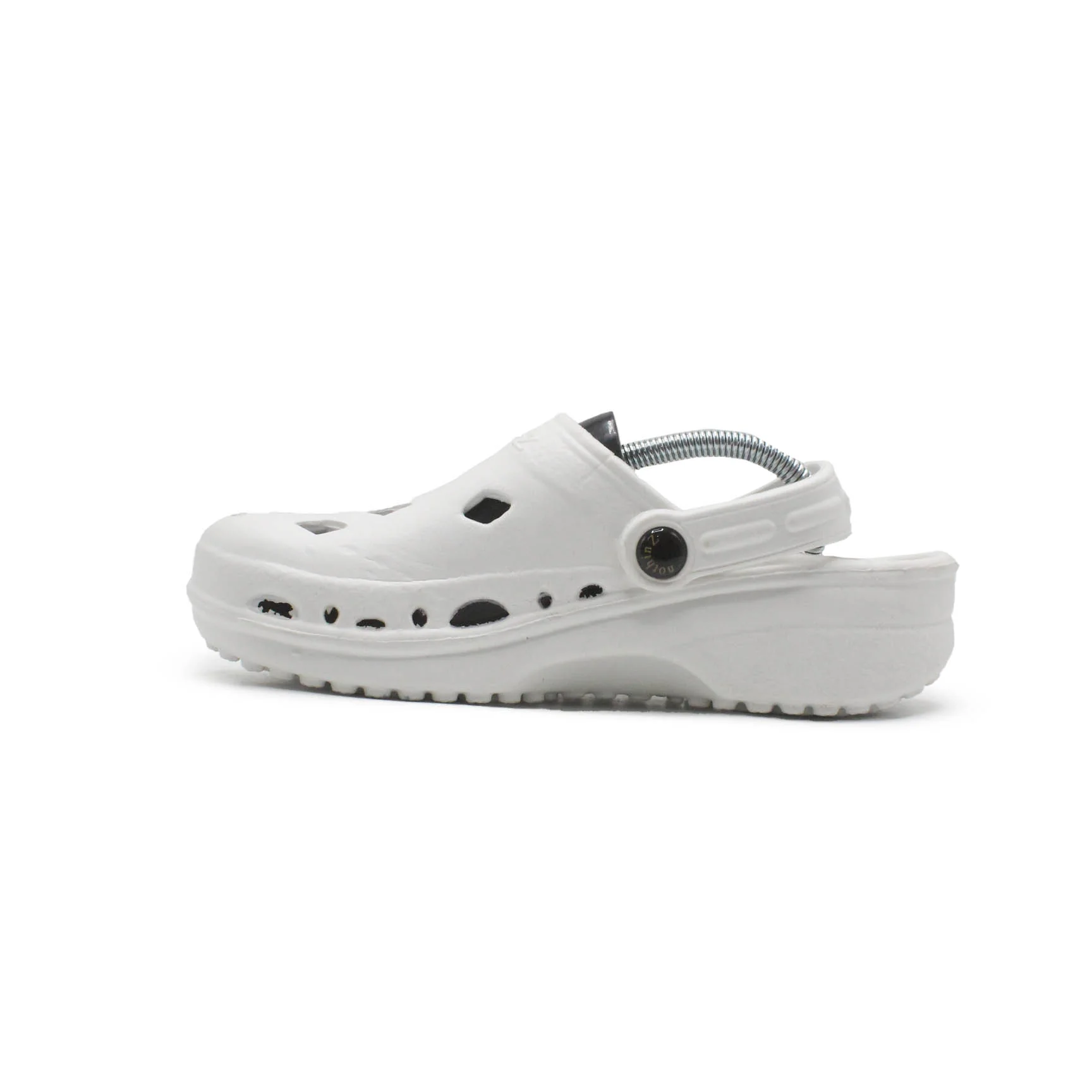 Nothinz White Clog - Image 3