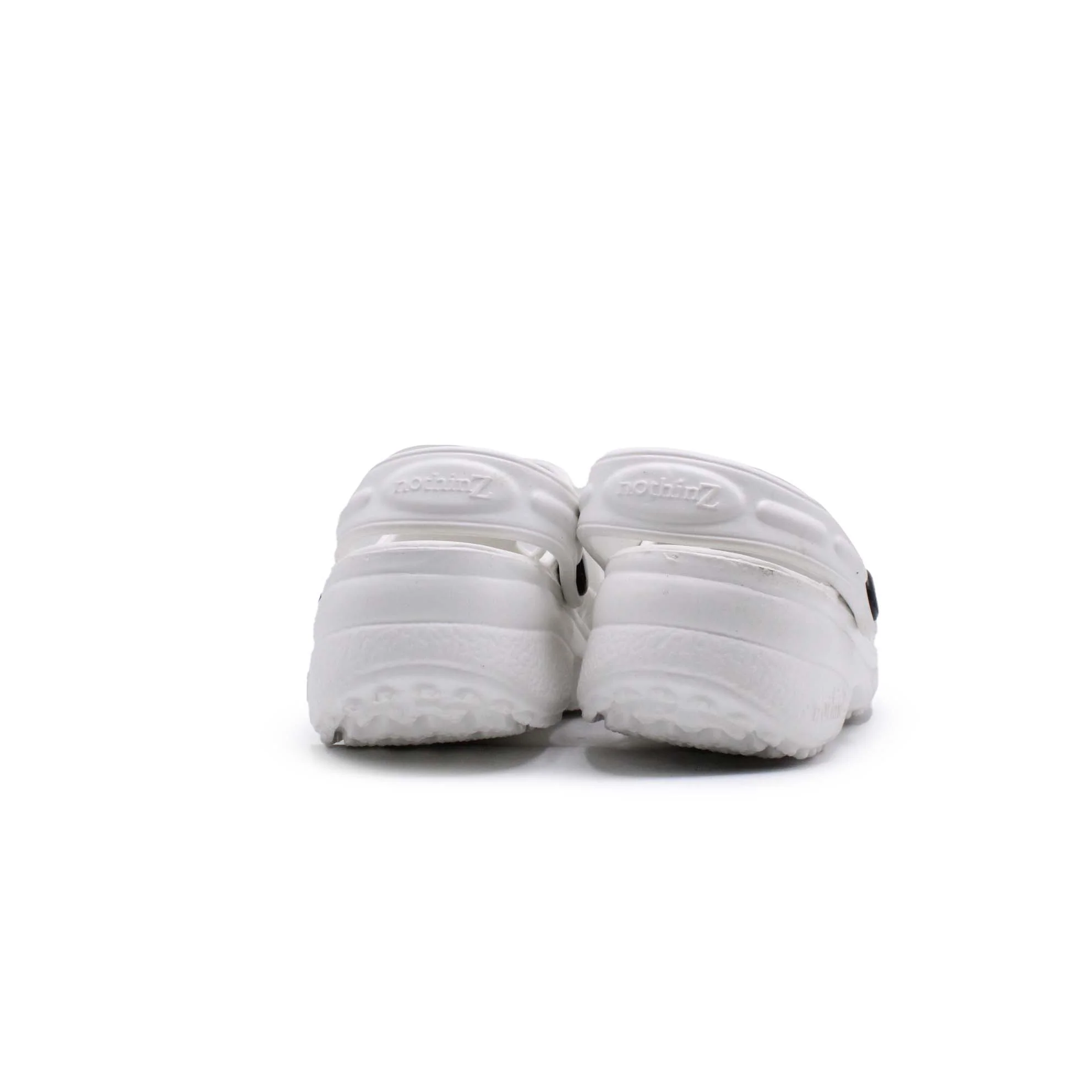 Nothinz White Clog - Image 5